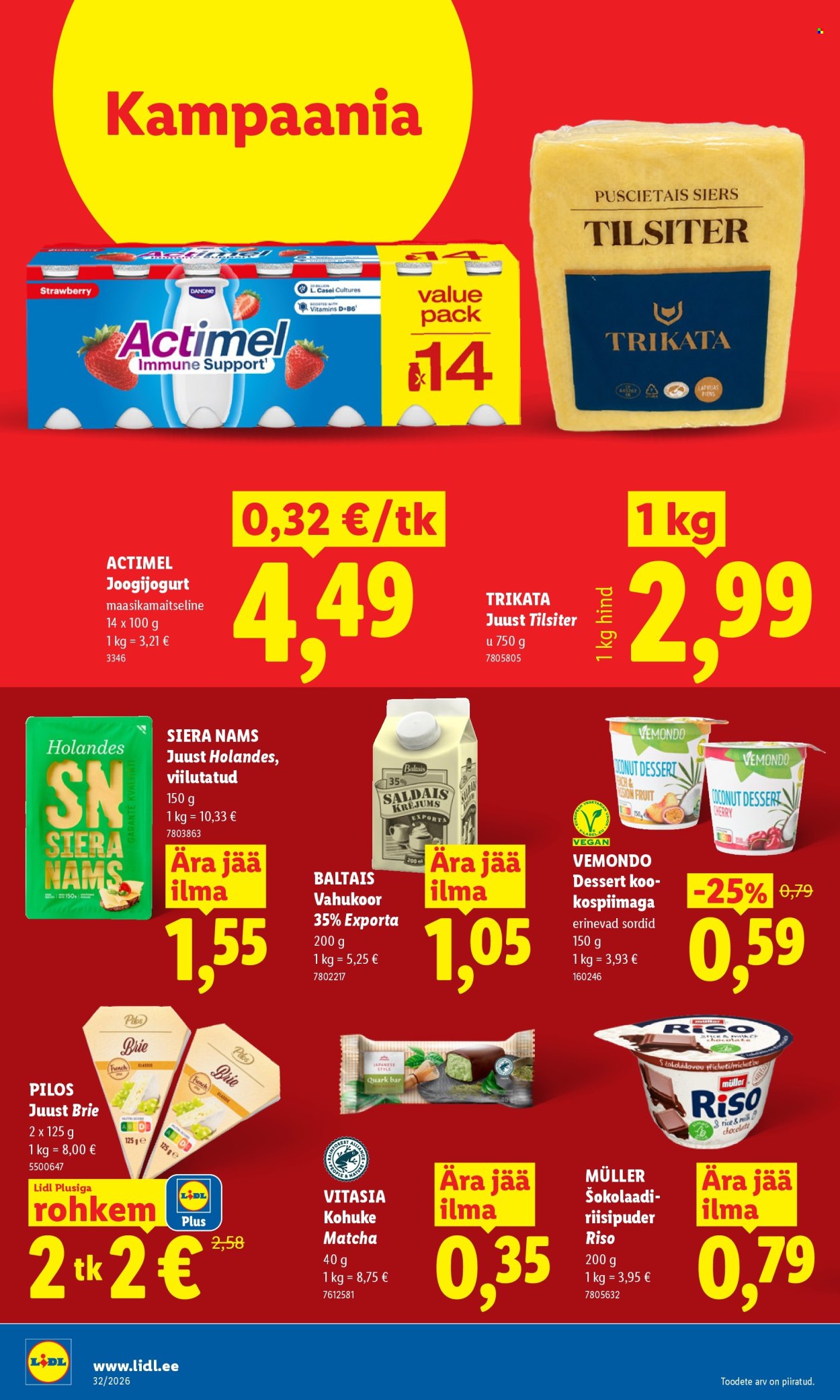 Lidl kliendileht (3.08 - 9.08.2026)