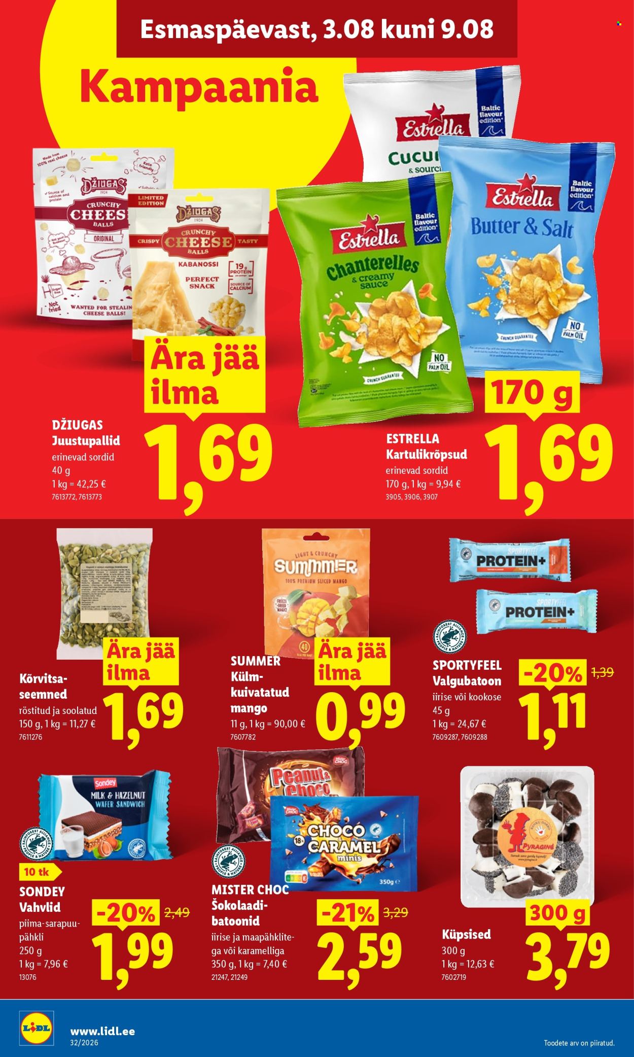 Lidl kliendileht (3.08 - 9.08.2026)