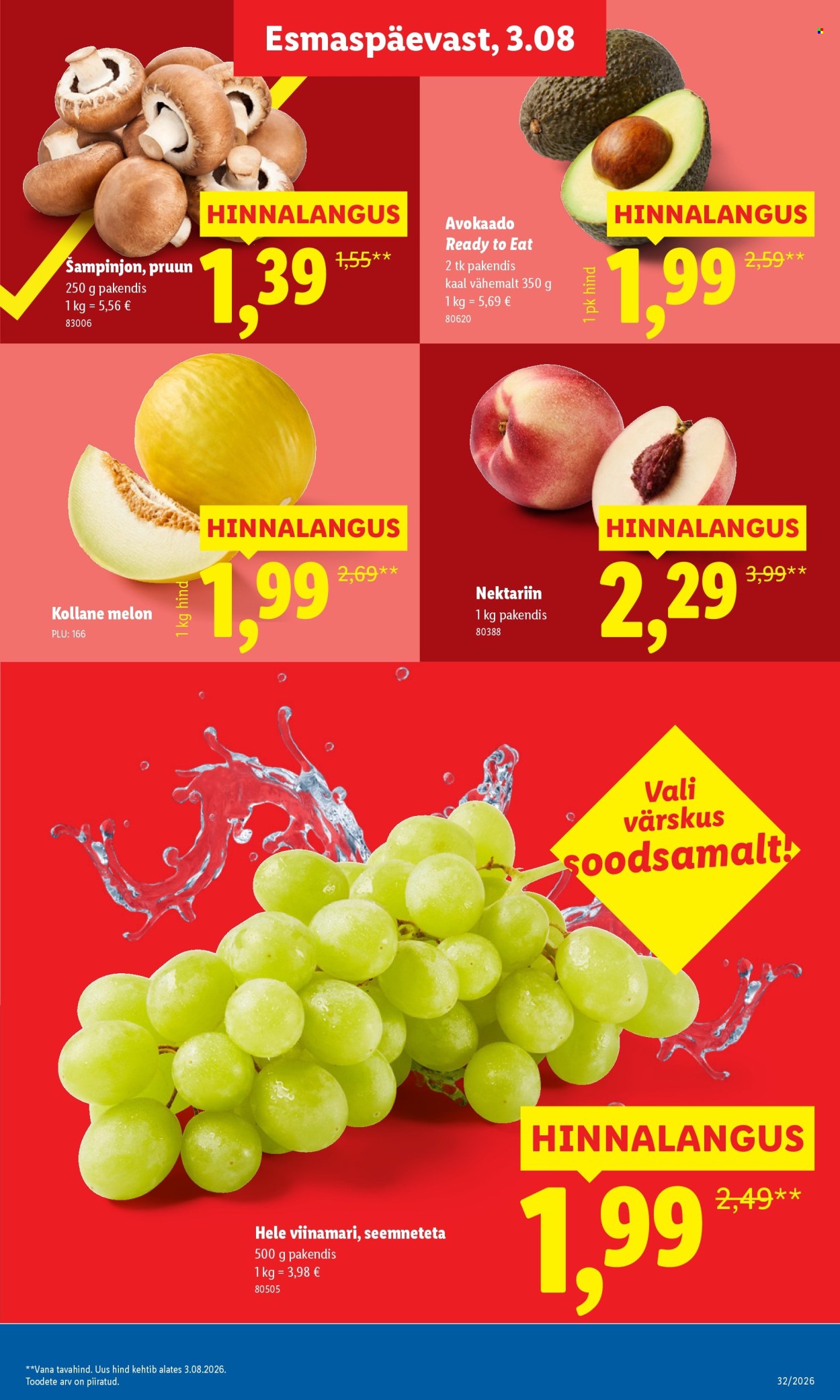 Lidl kliendileht (3.08 - 9.08.2026)