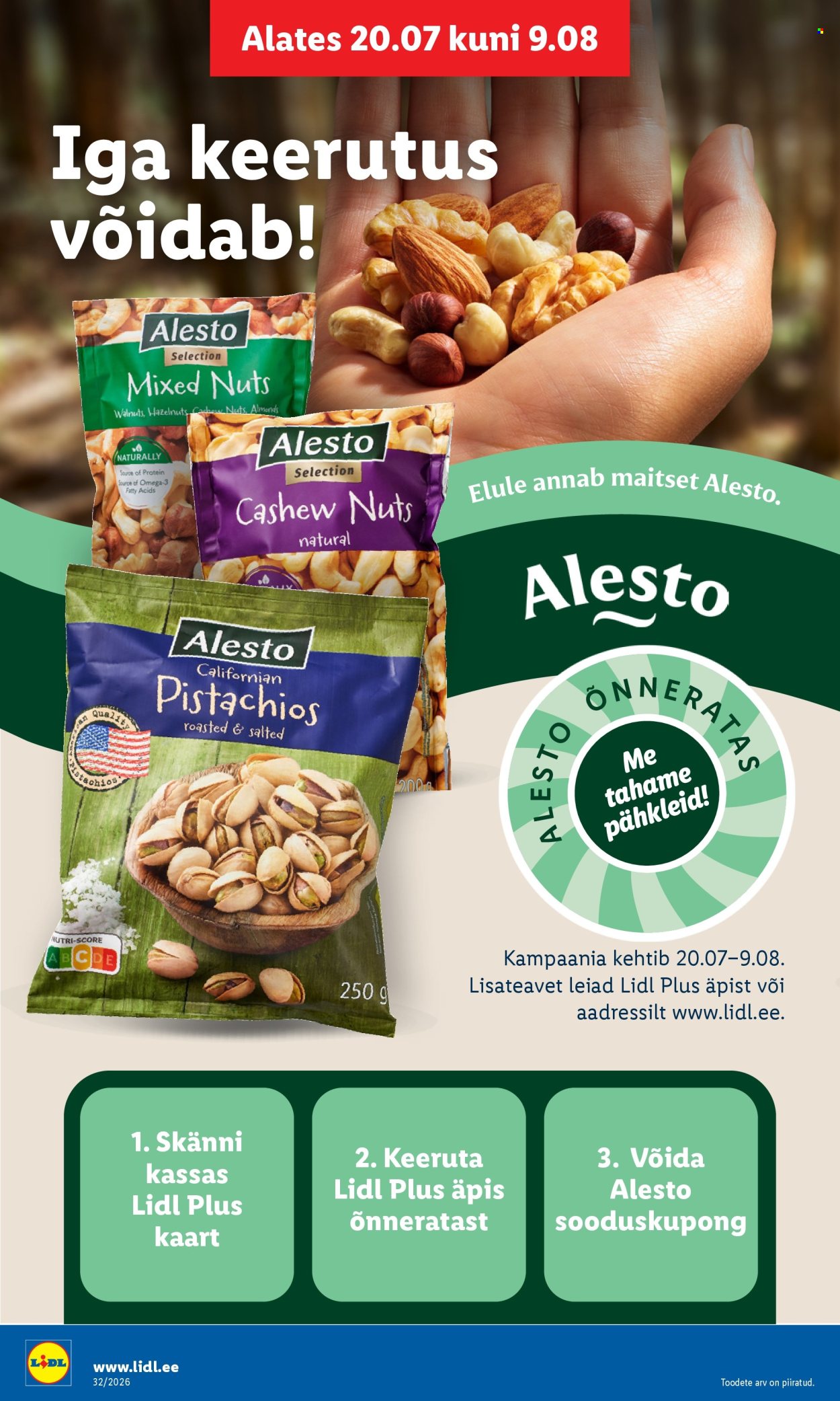 Lidl kliendileht (3.08 - 9.08.2026)