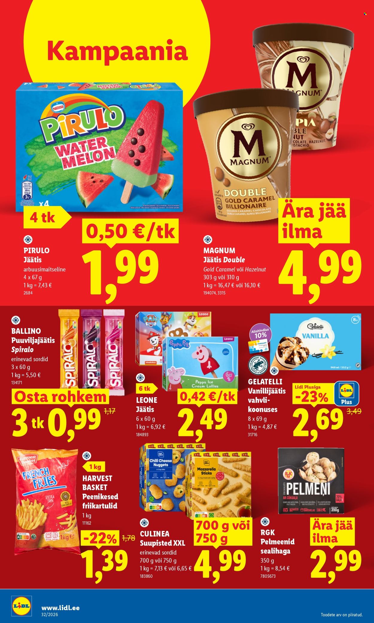 Lidl kliendileht (3.08 - 9.08.2026)