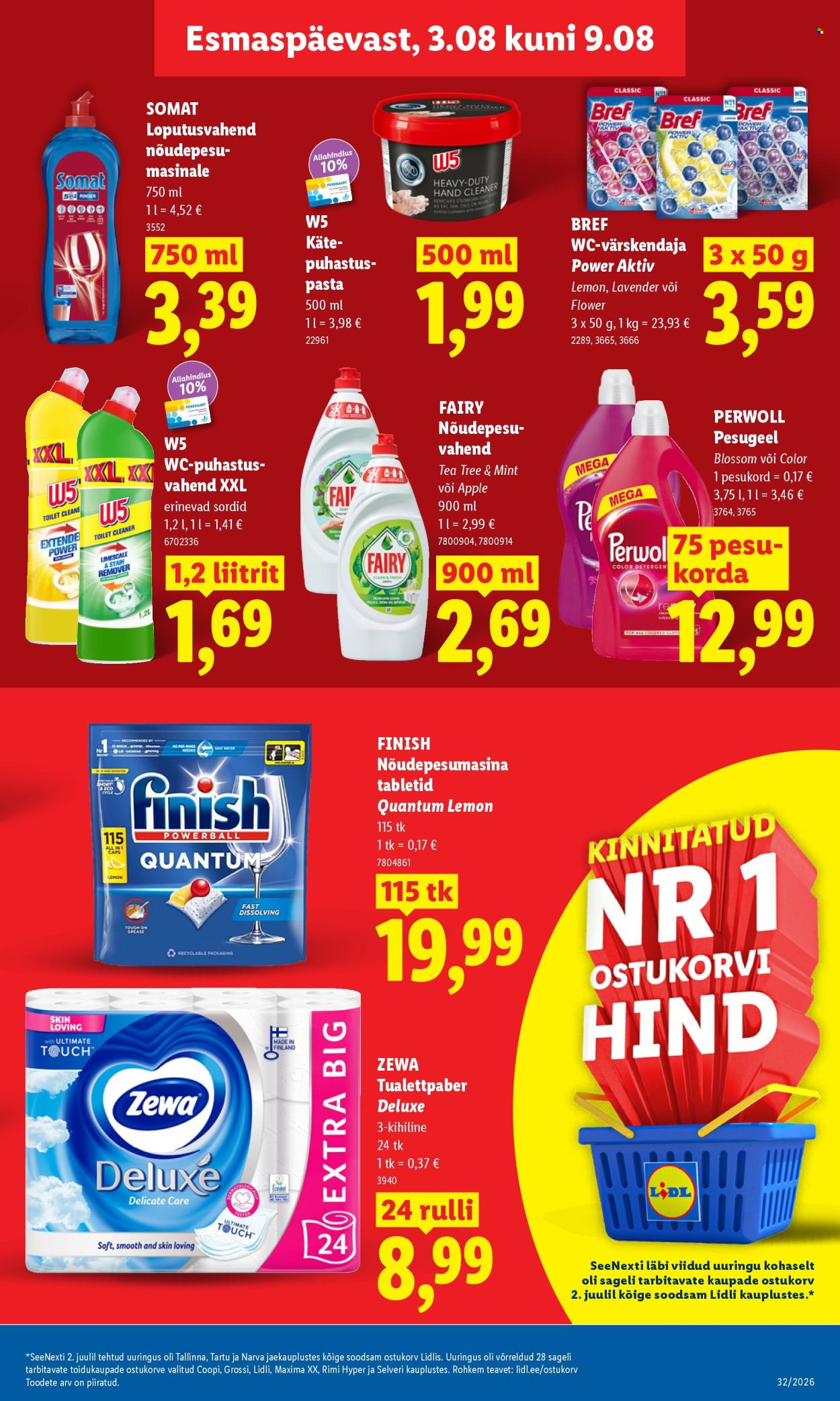 Lidl kliendileht (3.08 - 9.08.2026)