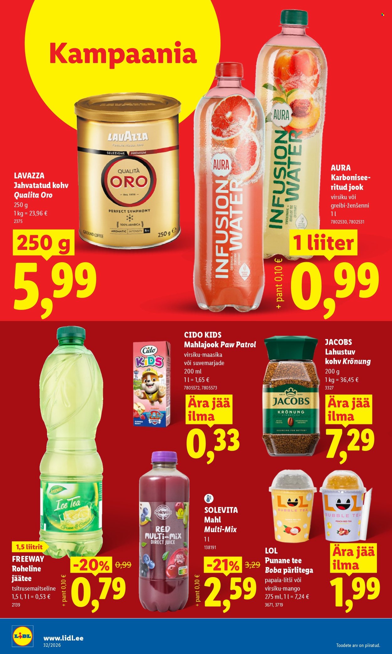 Lidl kliendileht (3.08 - 9.08.2026)