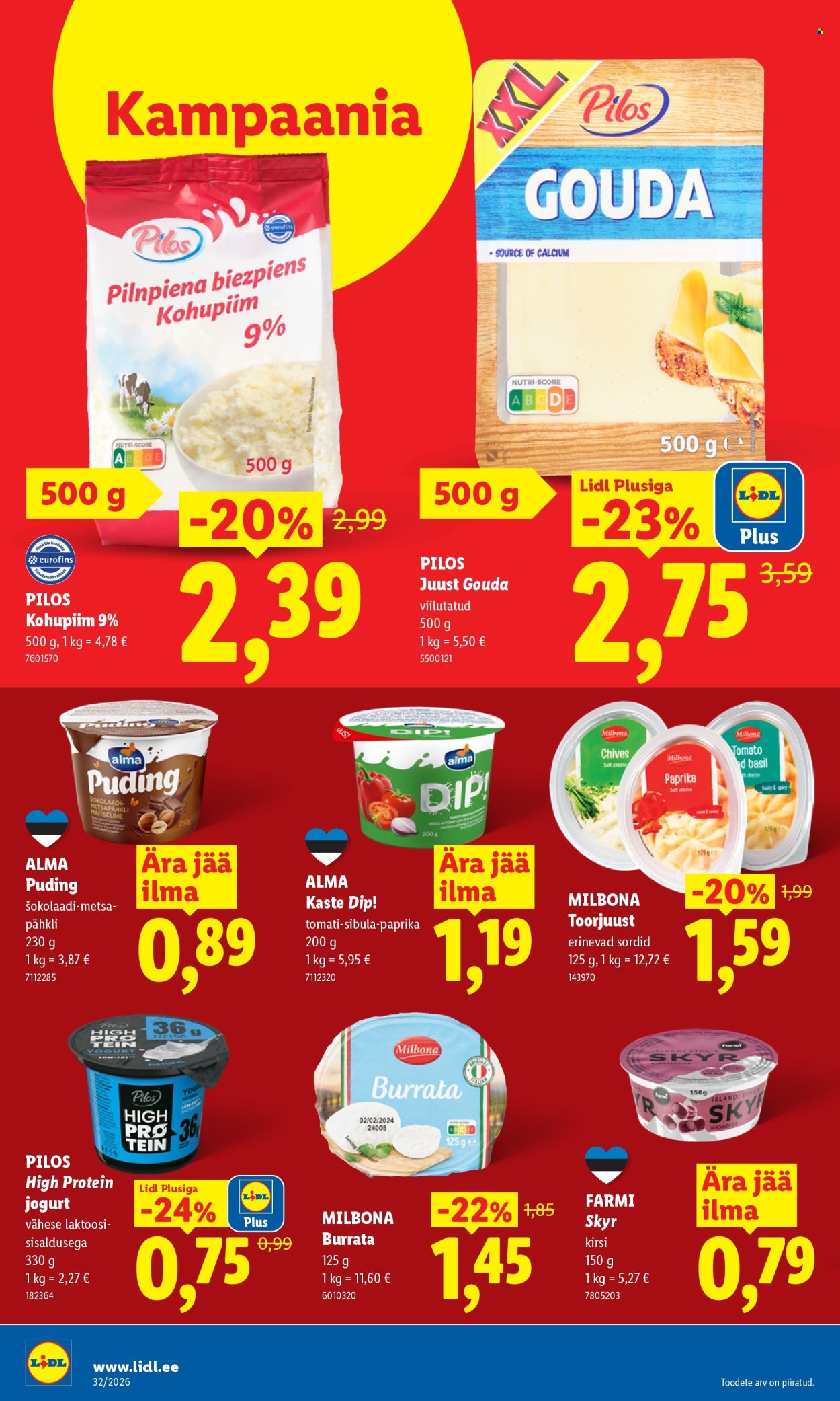 Lidl kliendileht (3.08 - 9.08.2026)