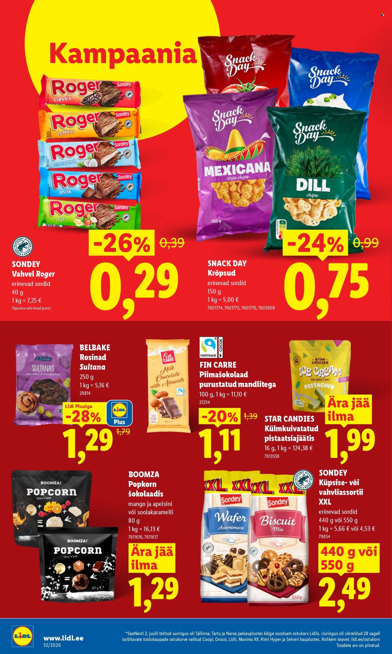 Lidl kliendileht (3.08 - 9.08.2026)