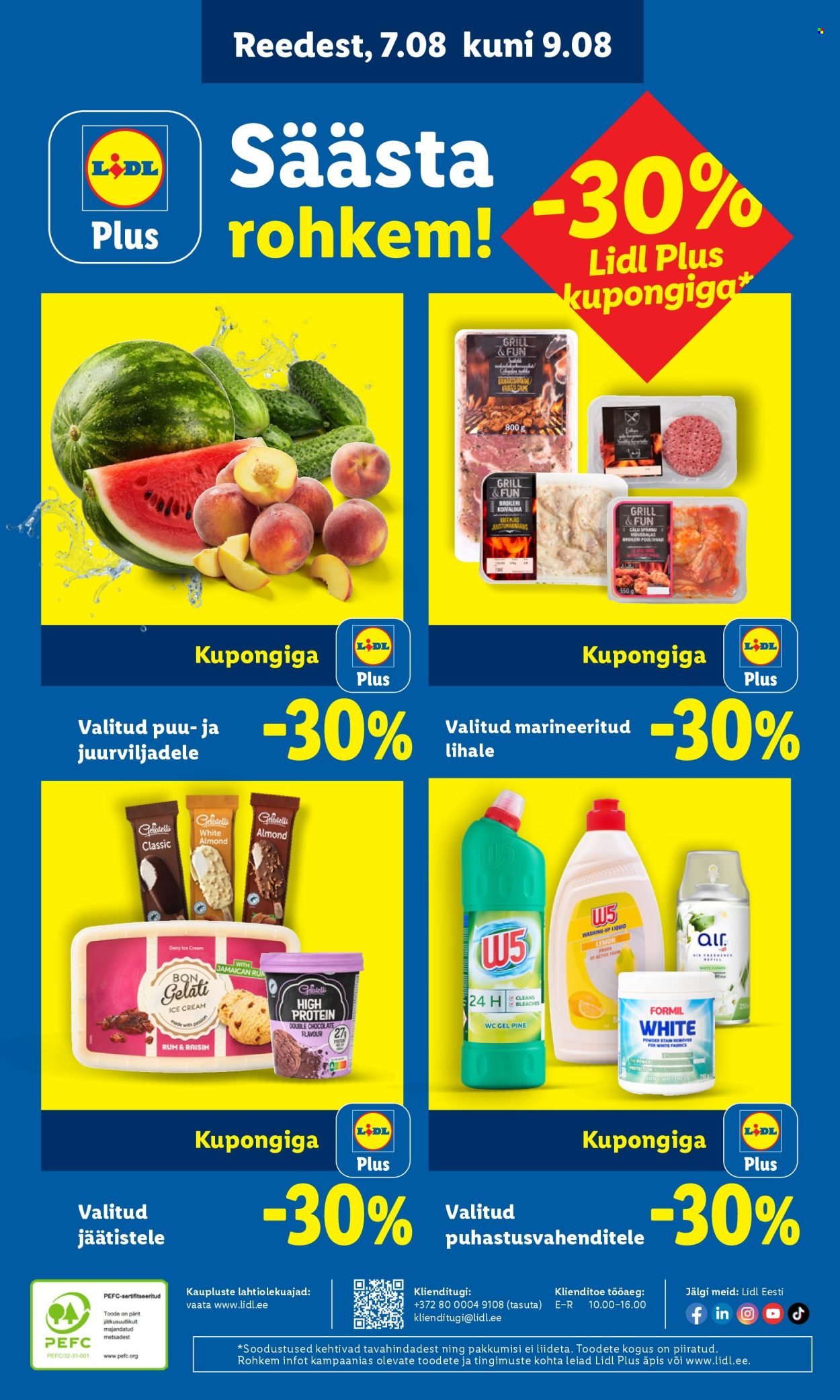 Lidl kliendileht (3.08 - 9.08.2026)