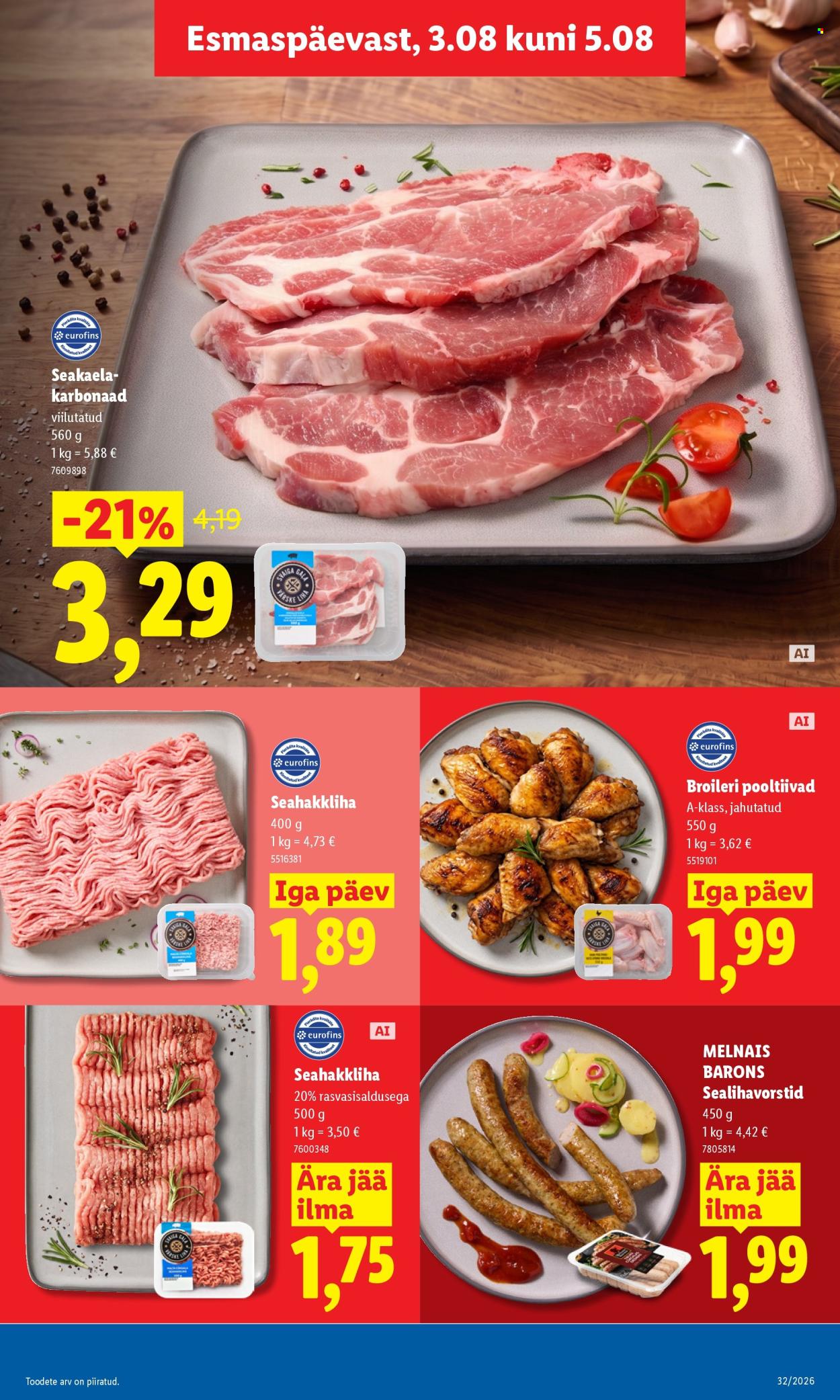 Lidl kliendileht (3.08 - 9.08.2026)