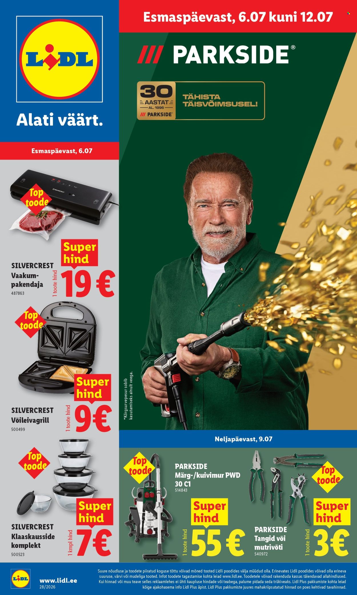 Lidl kliendileht (6.07 - 12.07.2026)