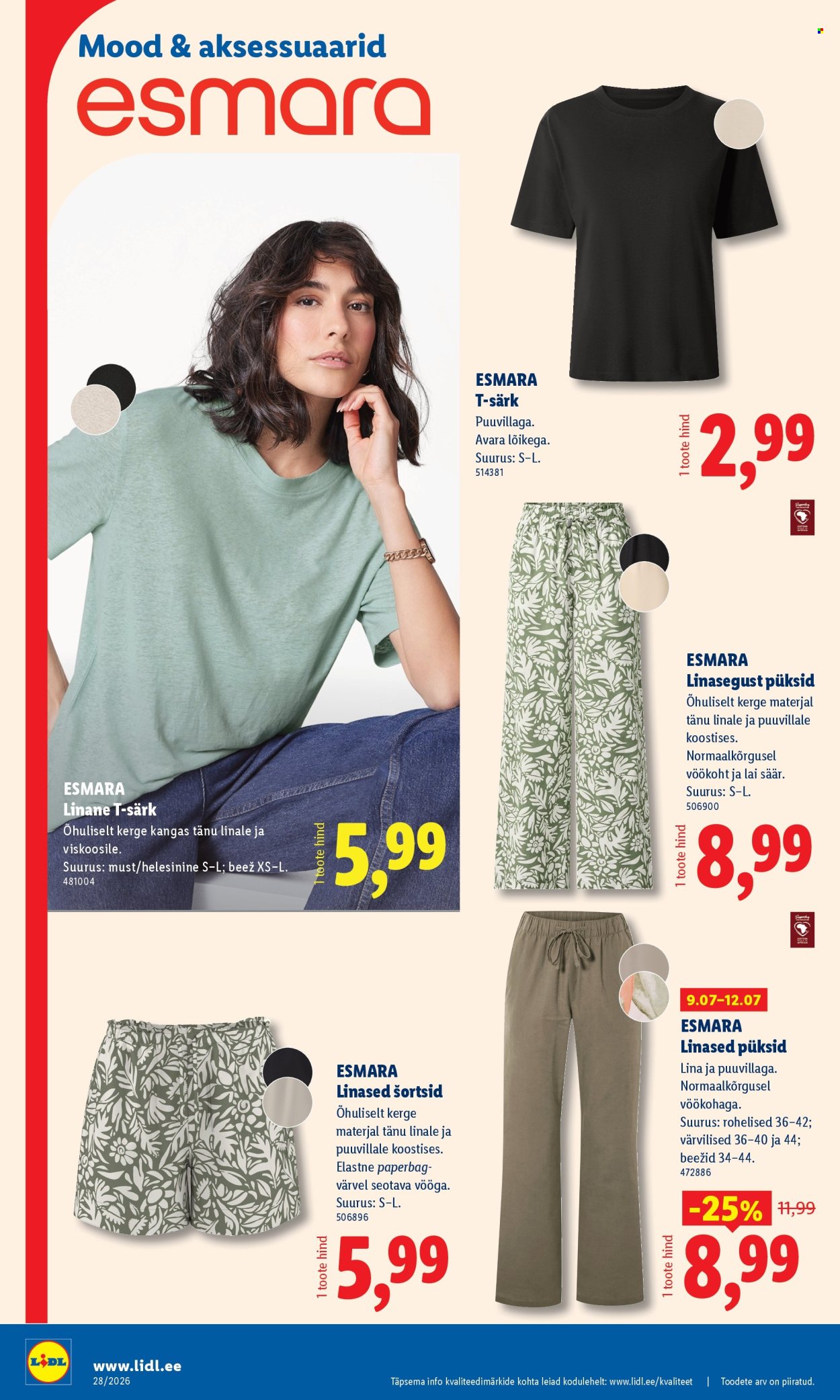 Lidl kliendileht (6.07 - 12.07.2026)