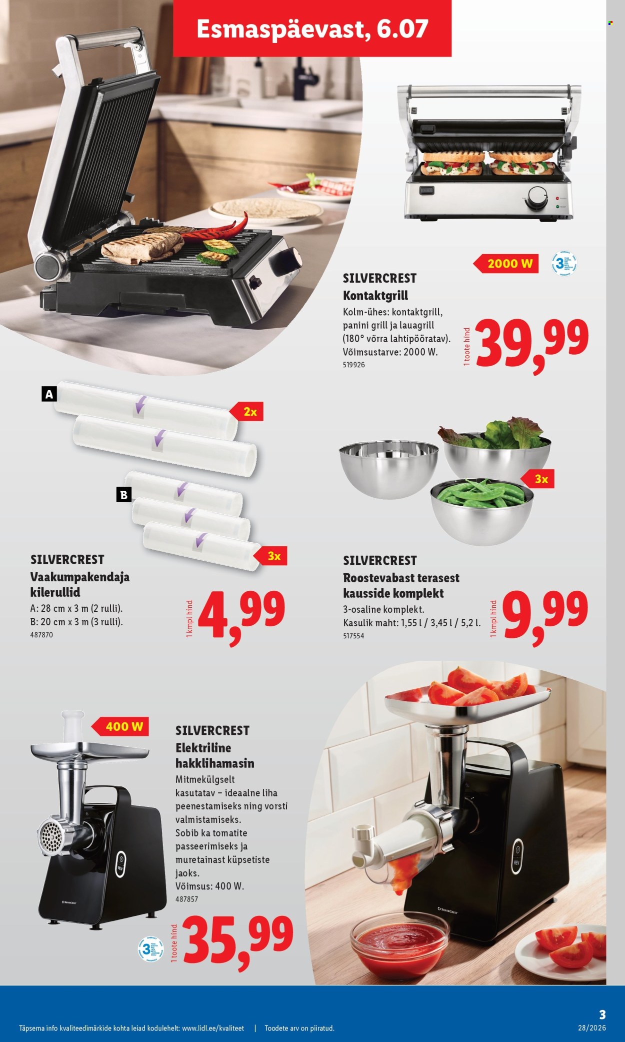 Lidl kliendileht (6.07 - 12.07.2026)