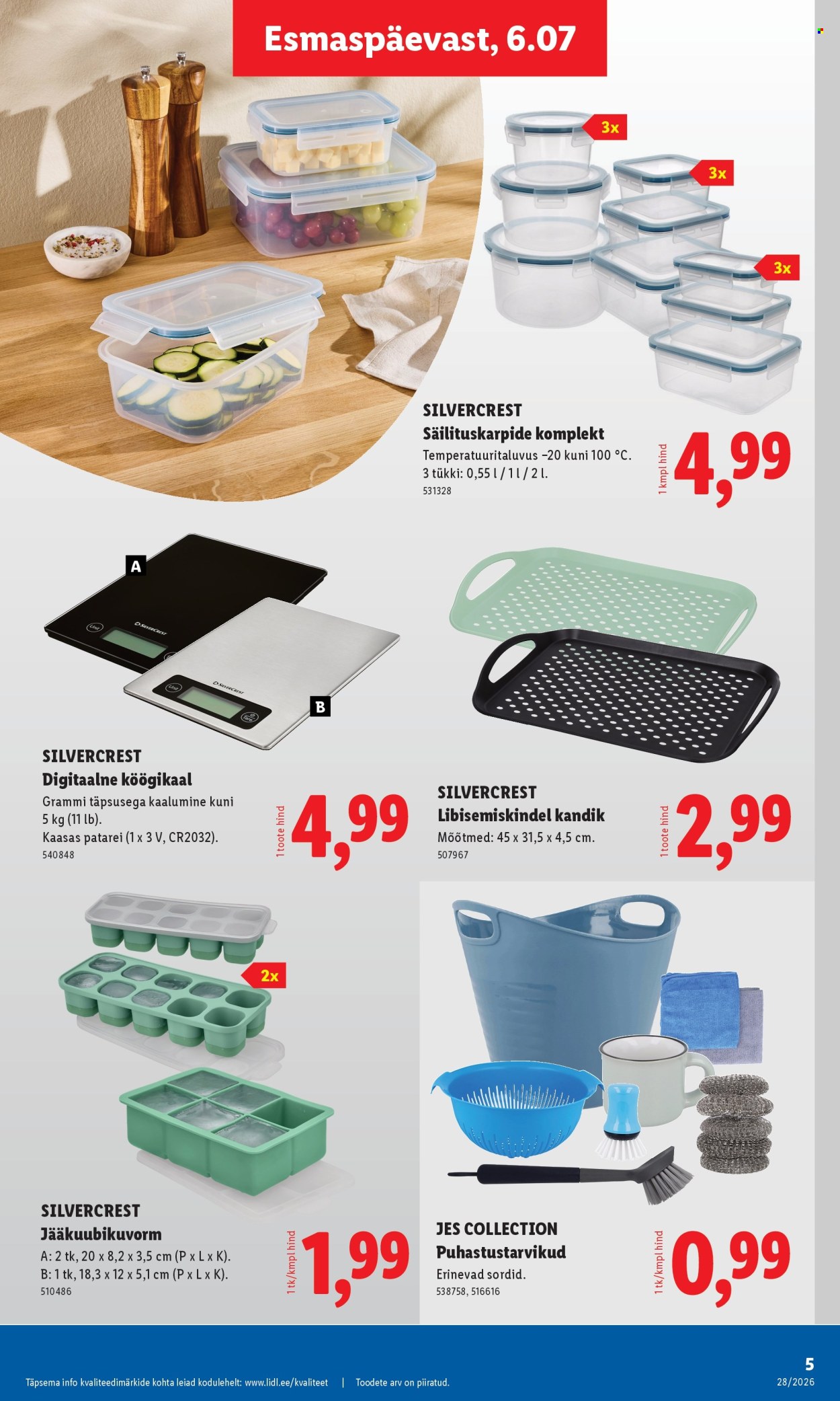 Lidl kliendileht (6.07 - 12.07.2026)