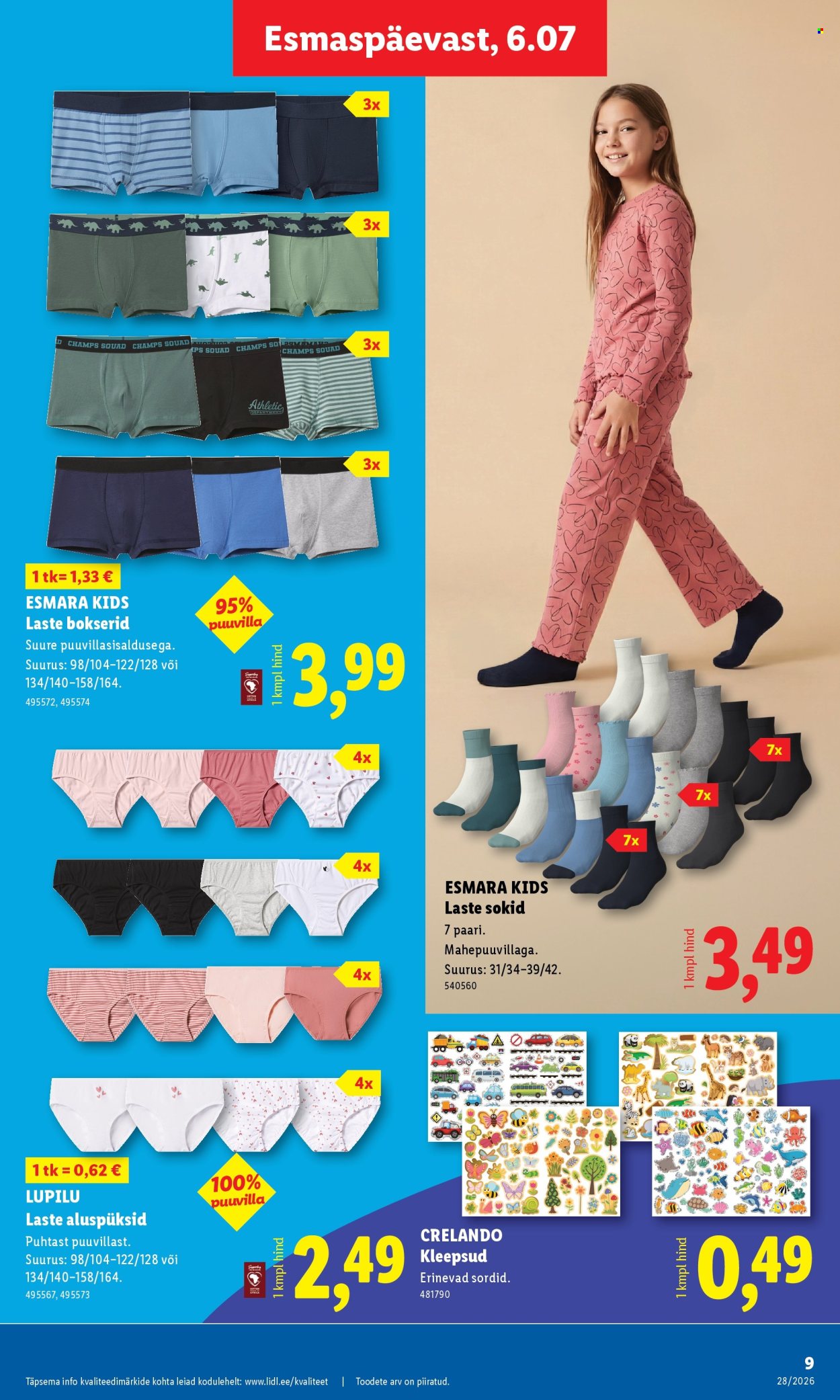 Lidl kliendileht (6.07 - 12.07.2026)