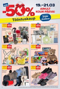Maxima kliendileht - -50% kampaaniatooted (19.03 - 21.03.2026)