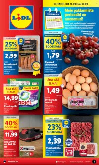 Lidl kliendileht - Kliendileht (16.09 - 22.09.2024)