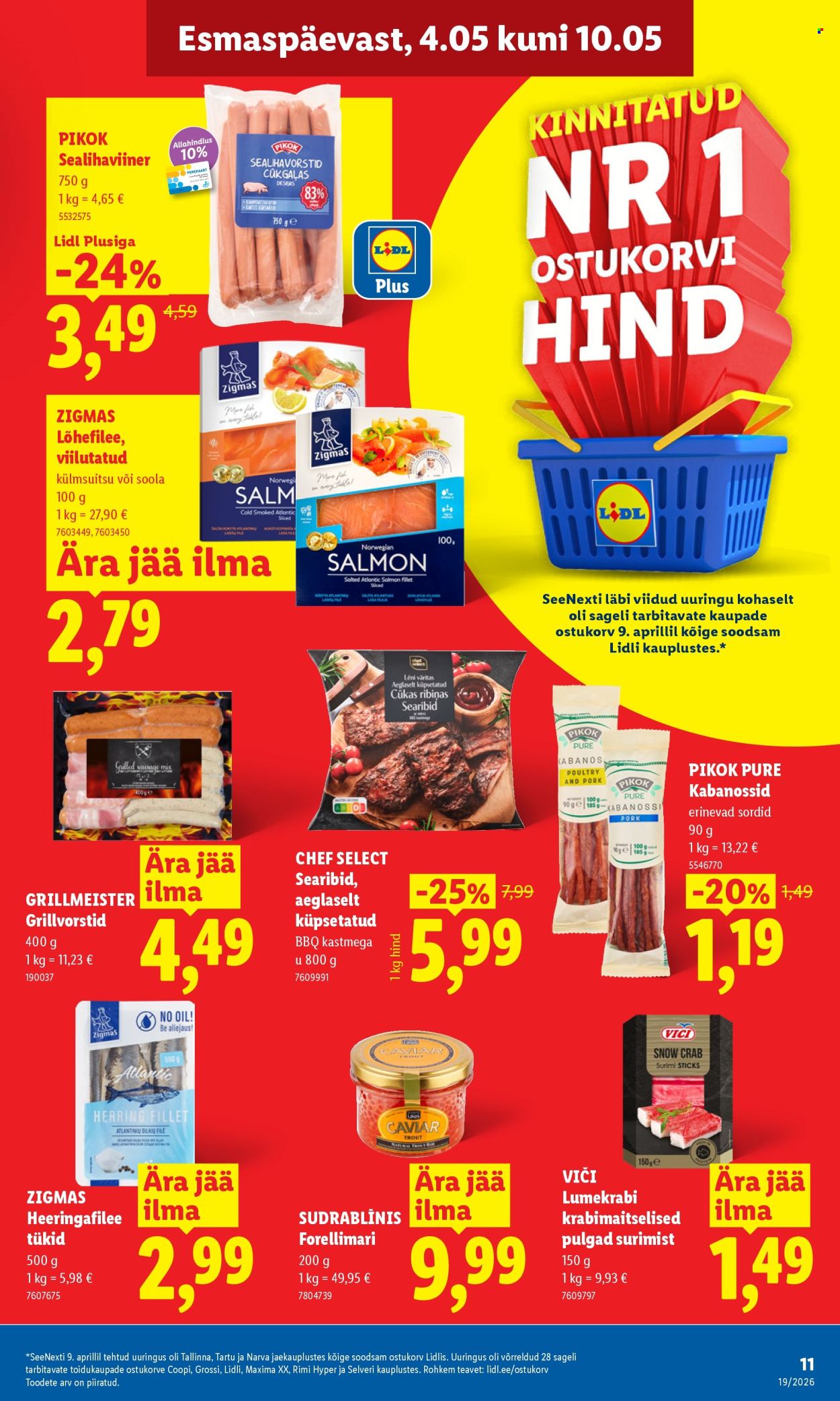 Lidl kliendileht - Kliendileht (4.05 - 10.05.2026)