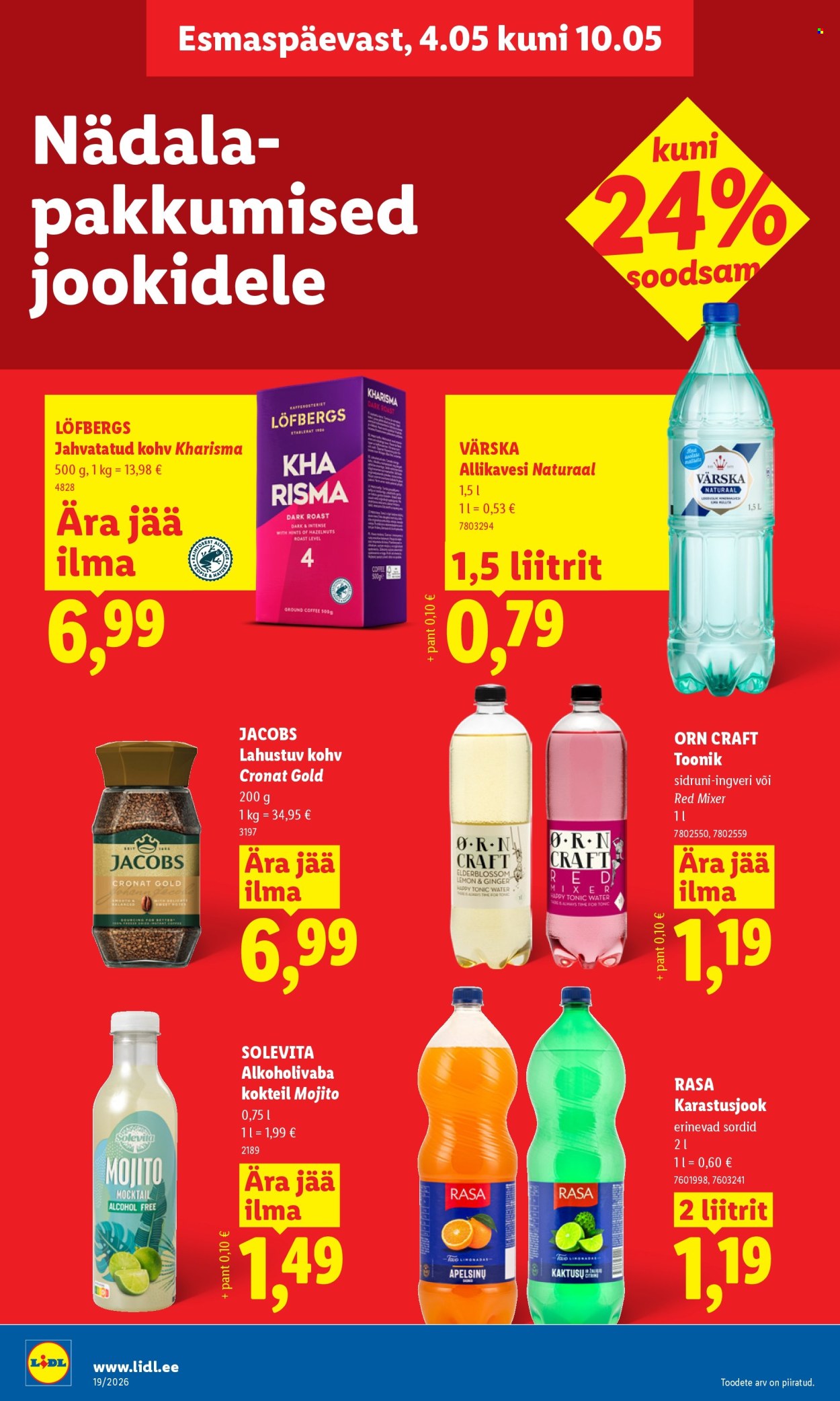 Lidl kliendileht - Kliendileht (4.05 - 10.05.2026)