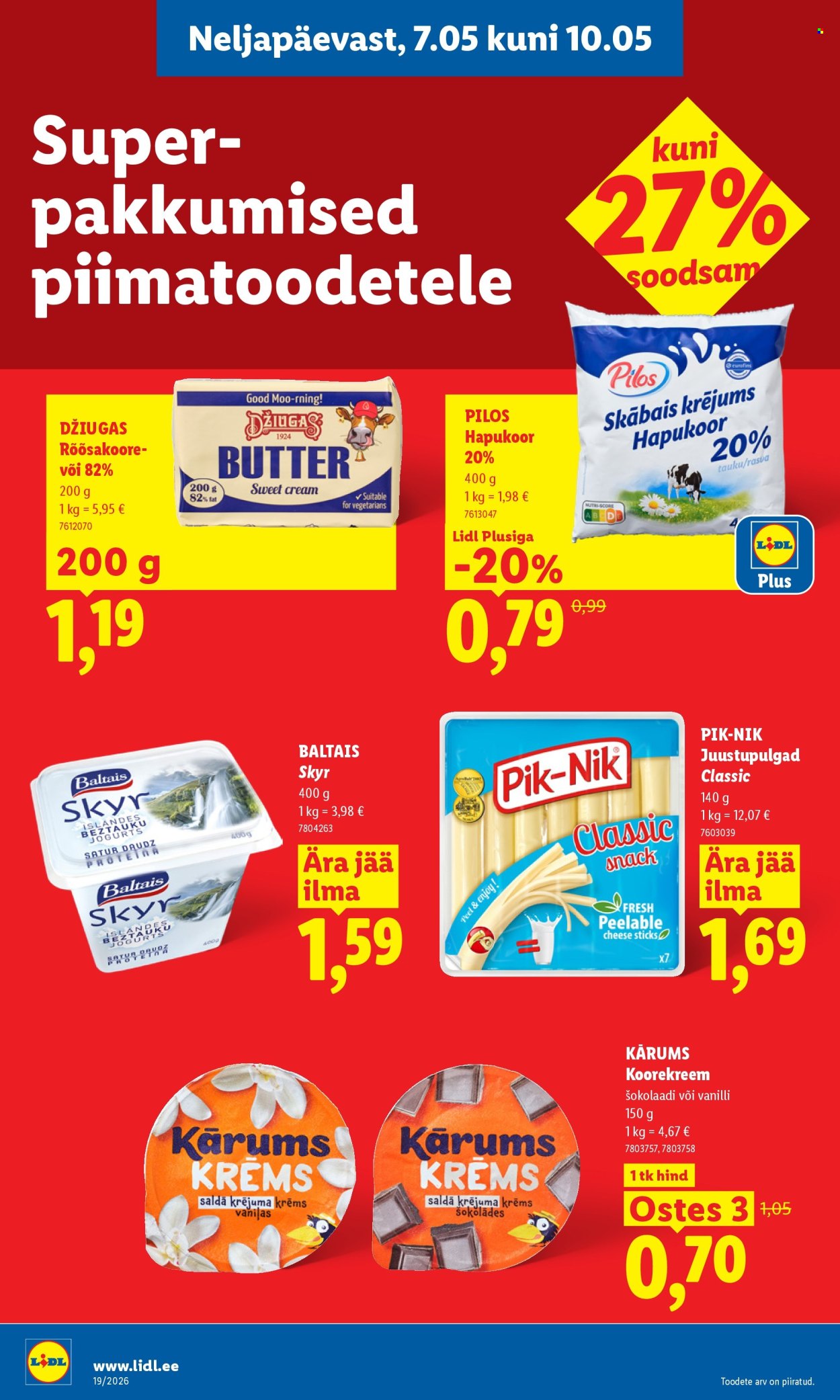 Lidl kliendileht - Kliendileht (4.05 - 10.05.2026)