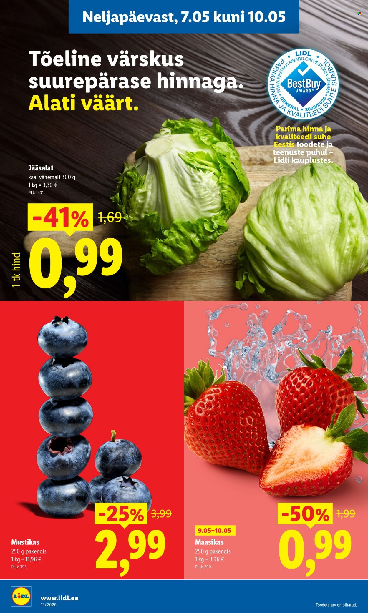 Lidl kliendileht - Kliendileht (4.05 - 10.05.2026)