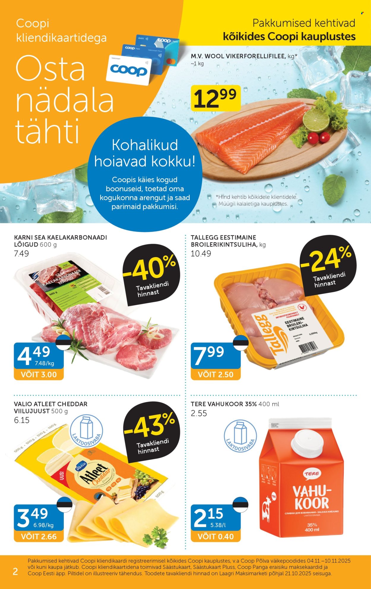 Coop kliendileht (4.11 - 10.11.2025)
