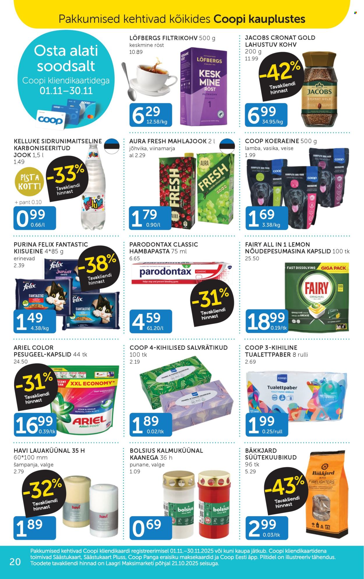 Coop kliendileht (4.11 - 10.11.2025)
