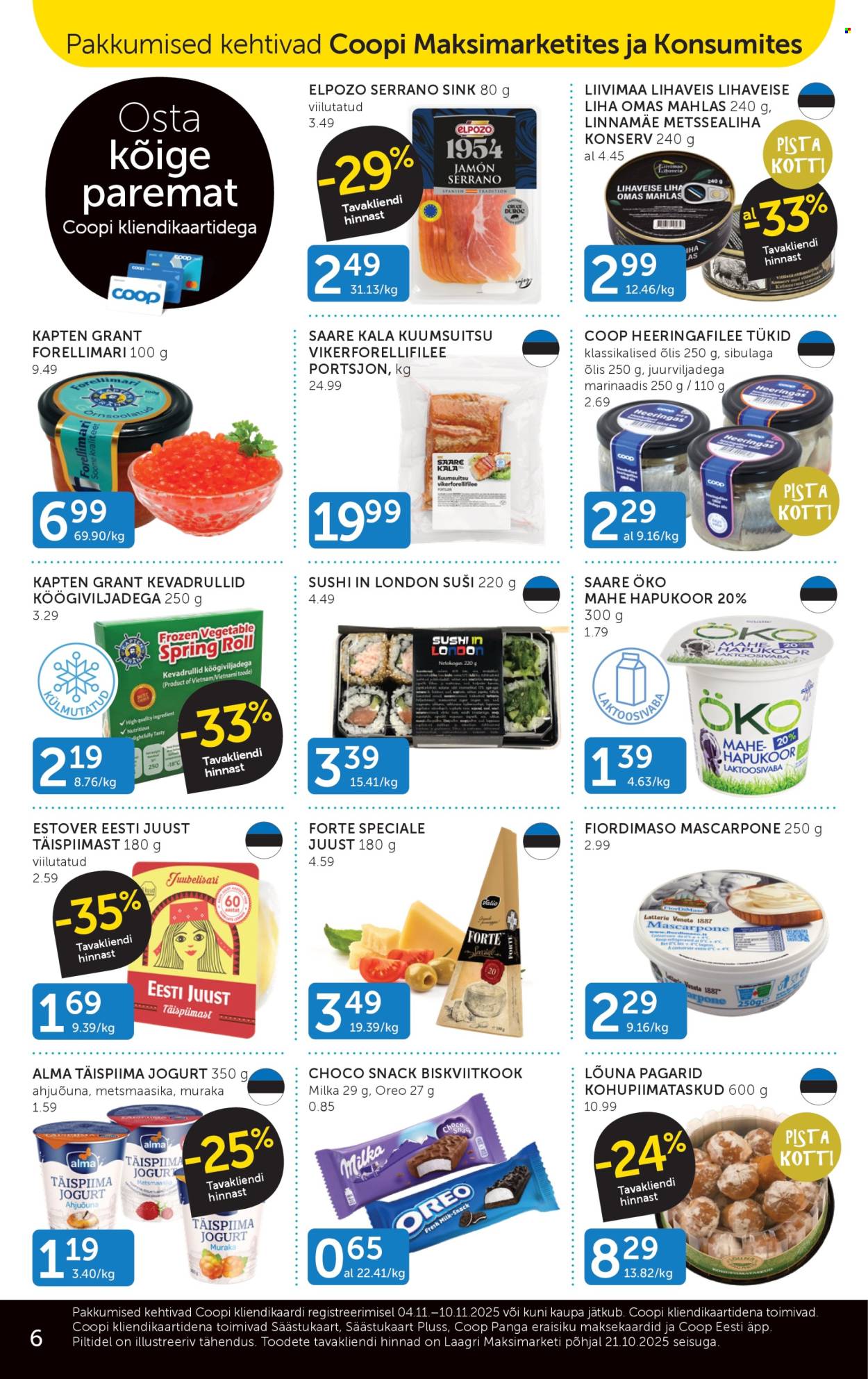 Coop kliendileht (4.11 - 10.11.2025)