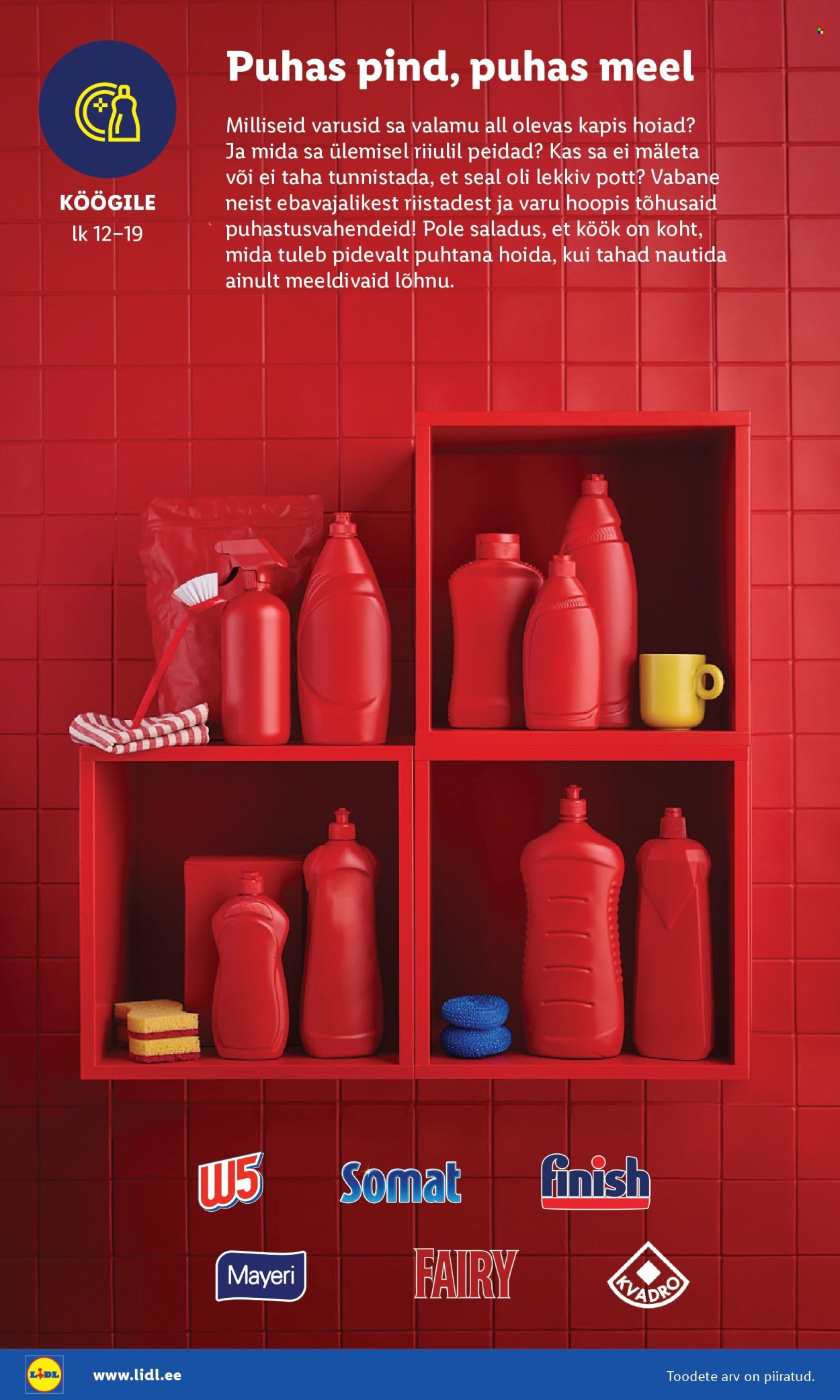 Lidl kliendileht - Puhtuse festival (3.11 - 16.11.2025)