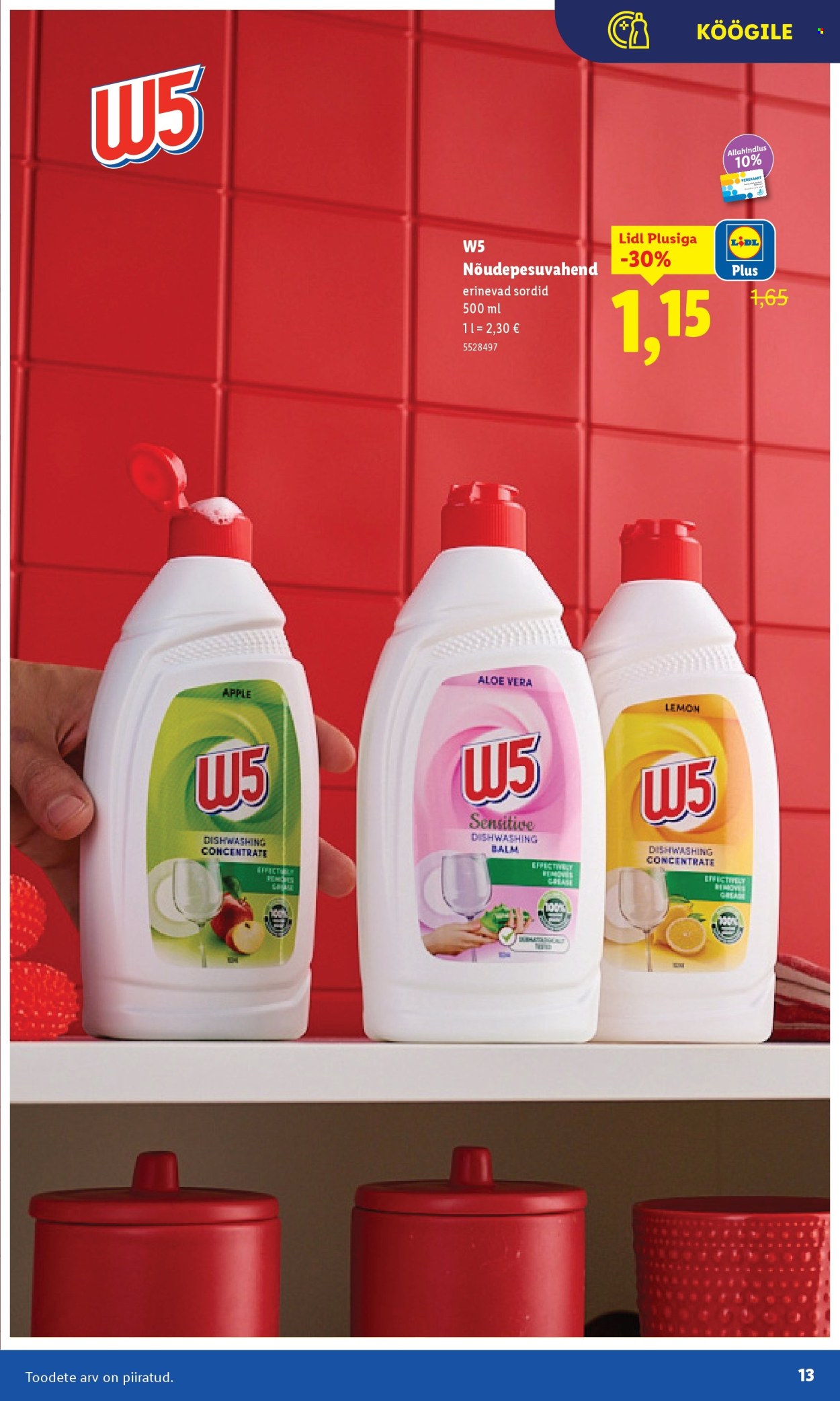 Lidl kliendileht - Puhtuse festival (3.11 - 16.11.2025)