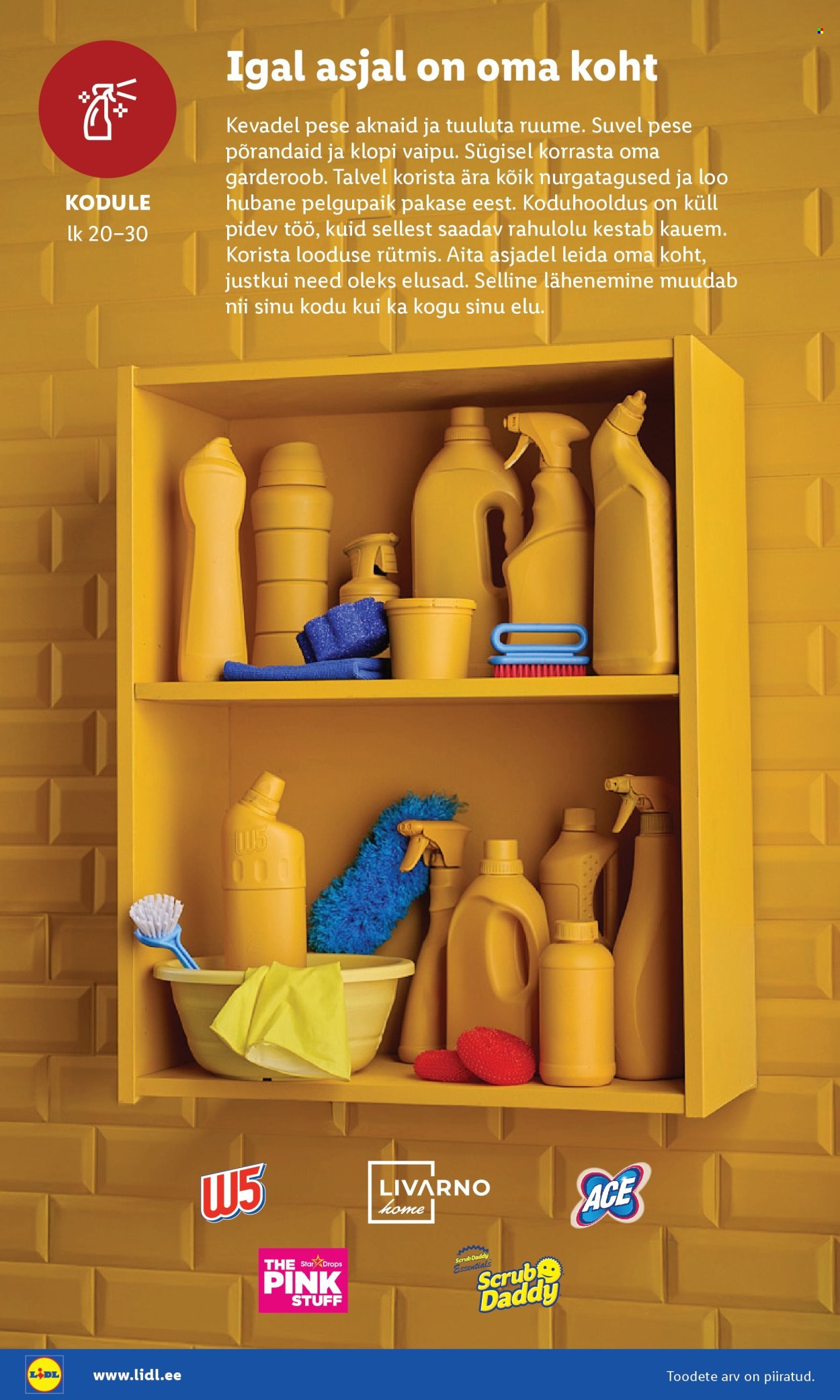 Lidl kliendileht - Puhtuse festival (3.11 - 16.11.2025)