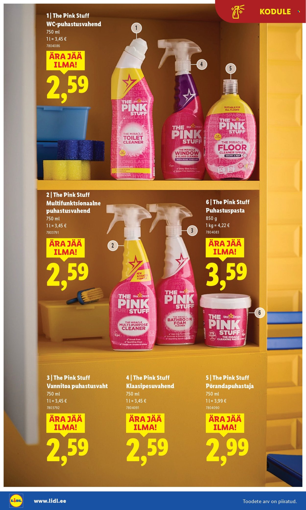 Lidl kliendileht - Puhtuse festival (3.11 - 16.11.2025)