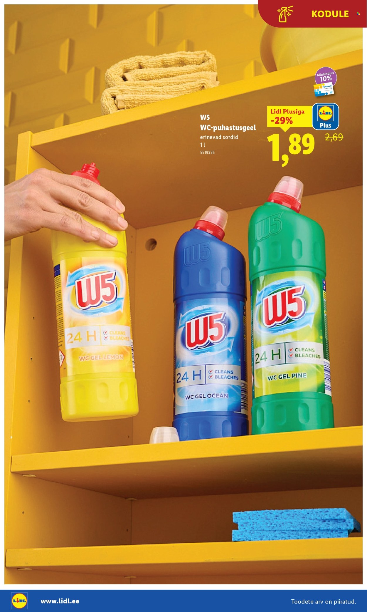 Lidl kliendileht - Puhtuse festival (3.11 - 16.11.2025)