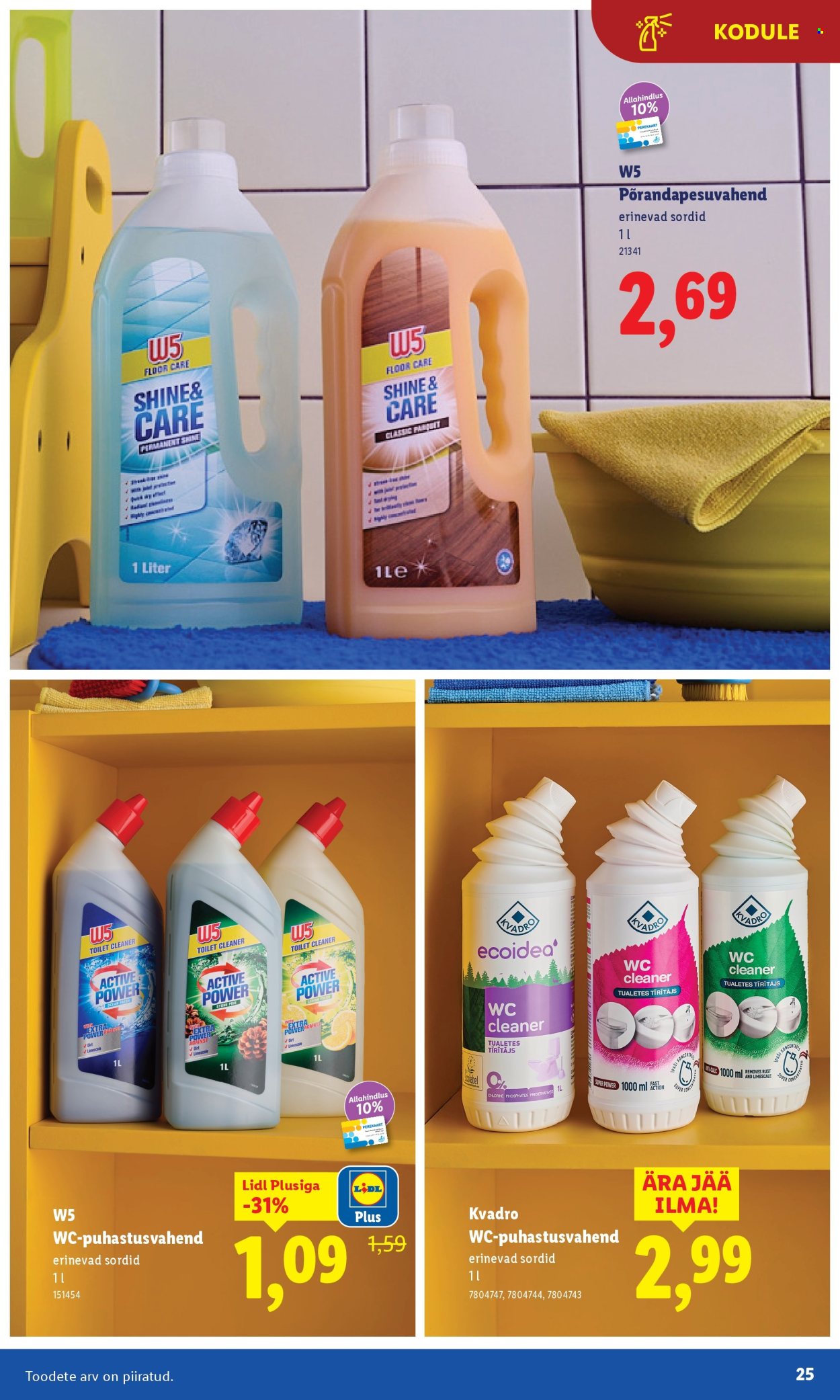 Lidl kliendileht - Puhtuse festival (3.11 - 16.11.2025)