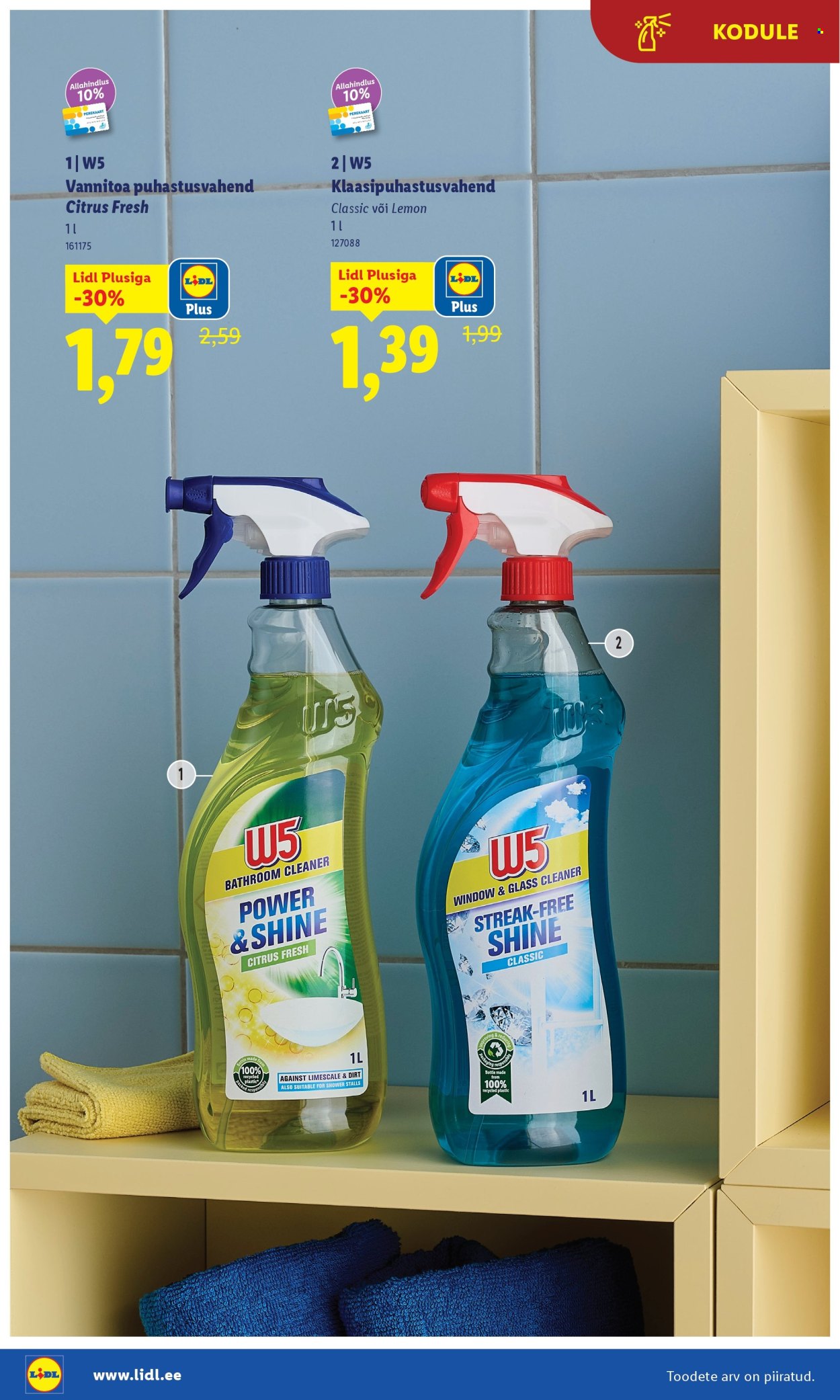 Lidl kliendileht - Puhtuse festival (3.11 - 16.11.2025)