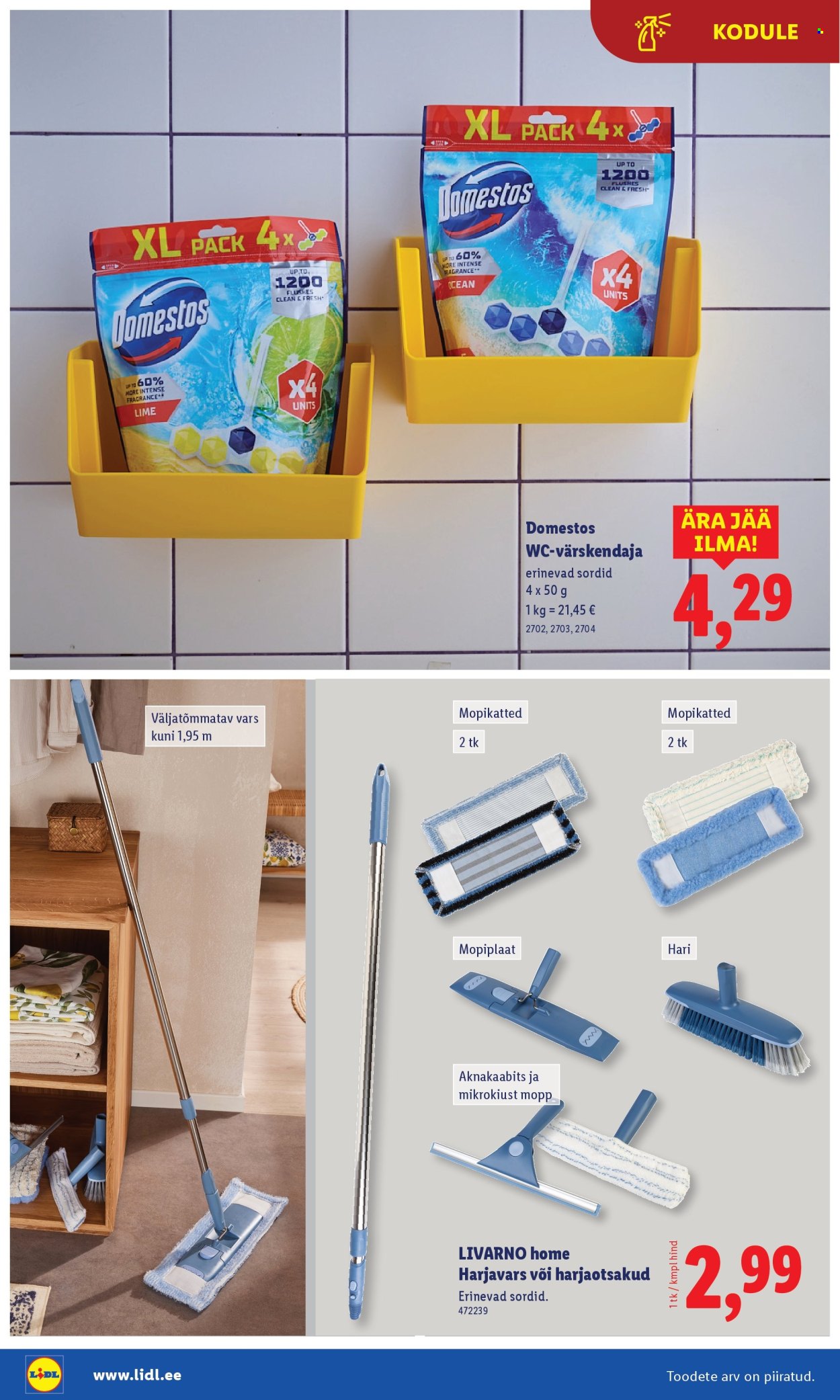 Lidl kliendileht - Puhtuse festival (3.11 - 16.11.2025)