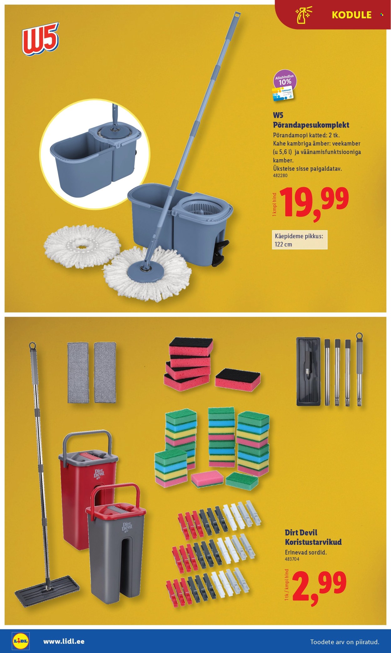 Lidl kliendileht - Puhtuse festival (3.11 - 16.11.2025)