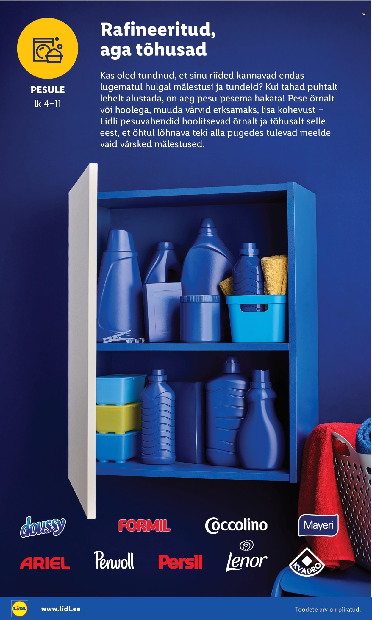 Lidl kliendileht - Puhtuse festival (3.11 - 16.11.2025)