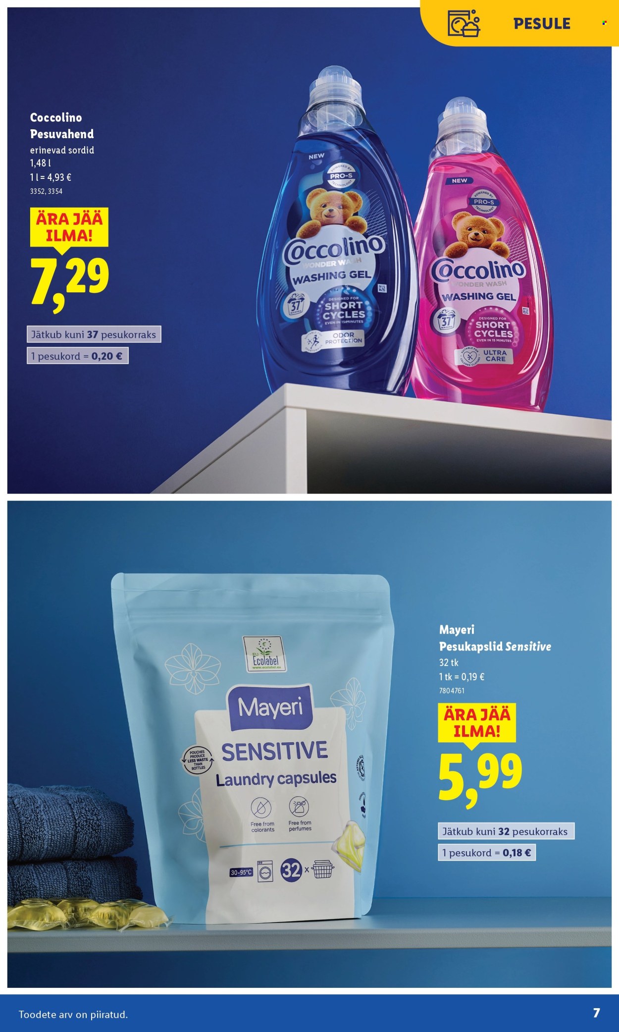 Lidl kliendileht - Puhtuse festival (3.11 - 16.11.2025)