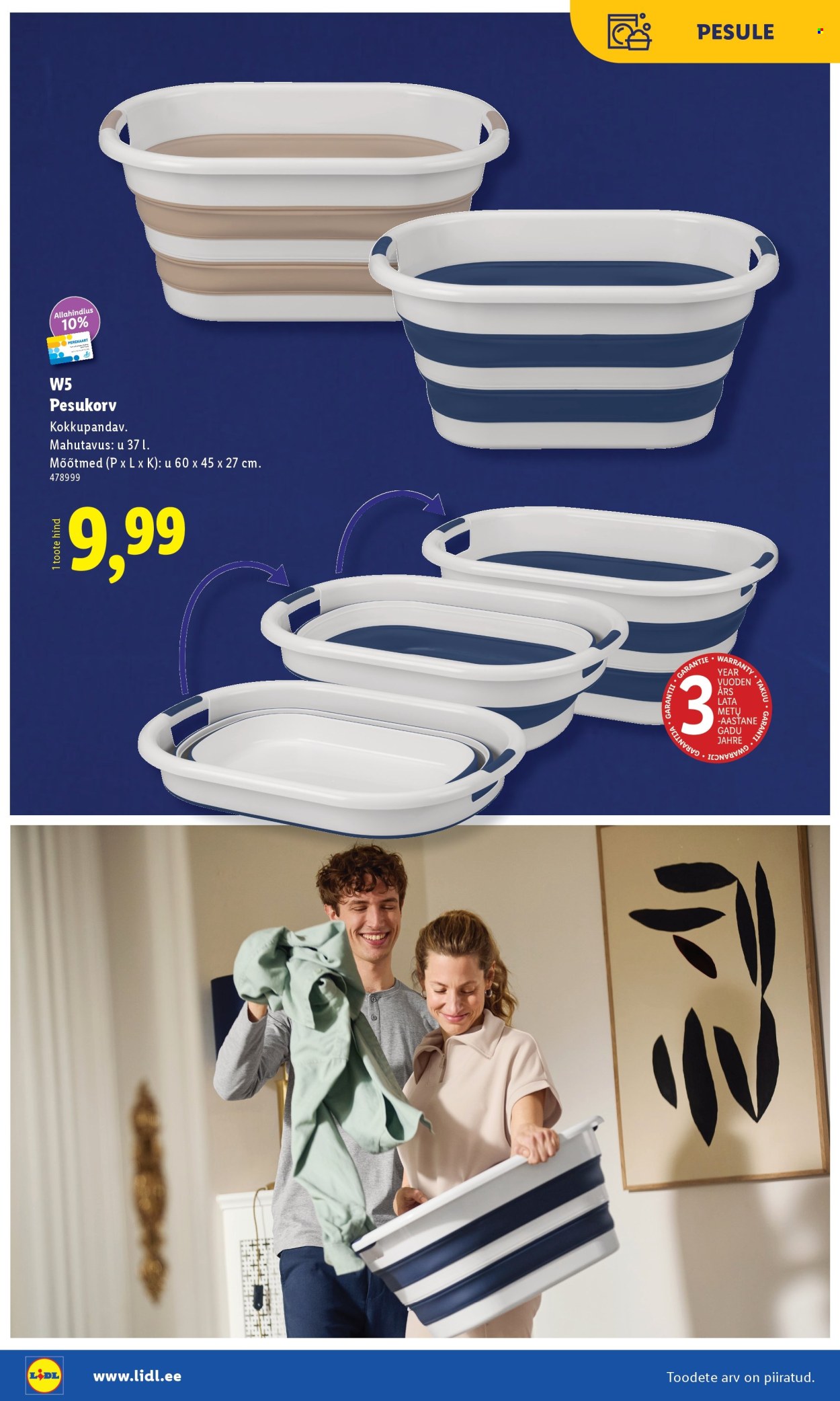 Lidl kliendileht - Puhtuse festival (3.11 - 16.11.2025)