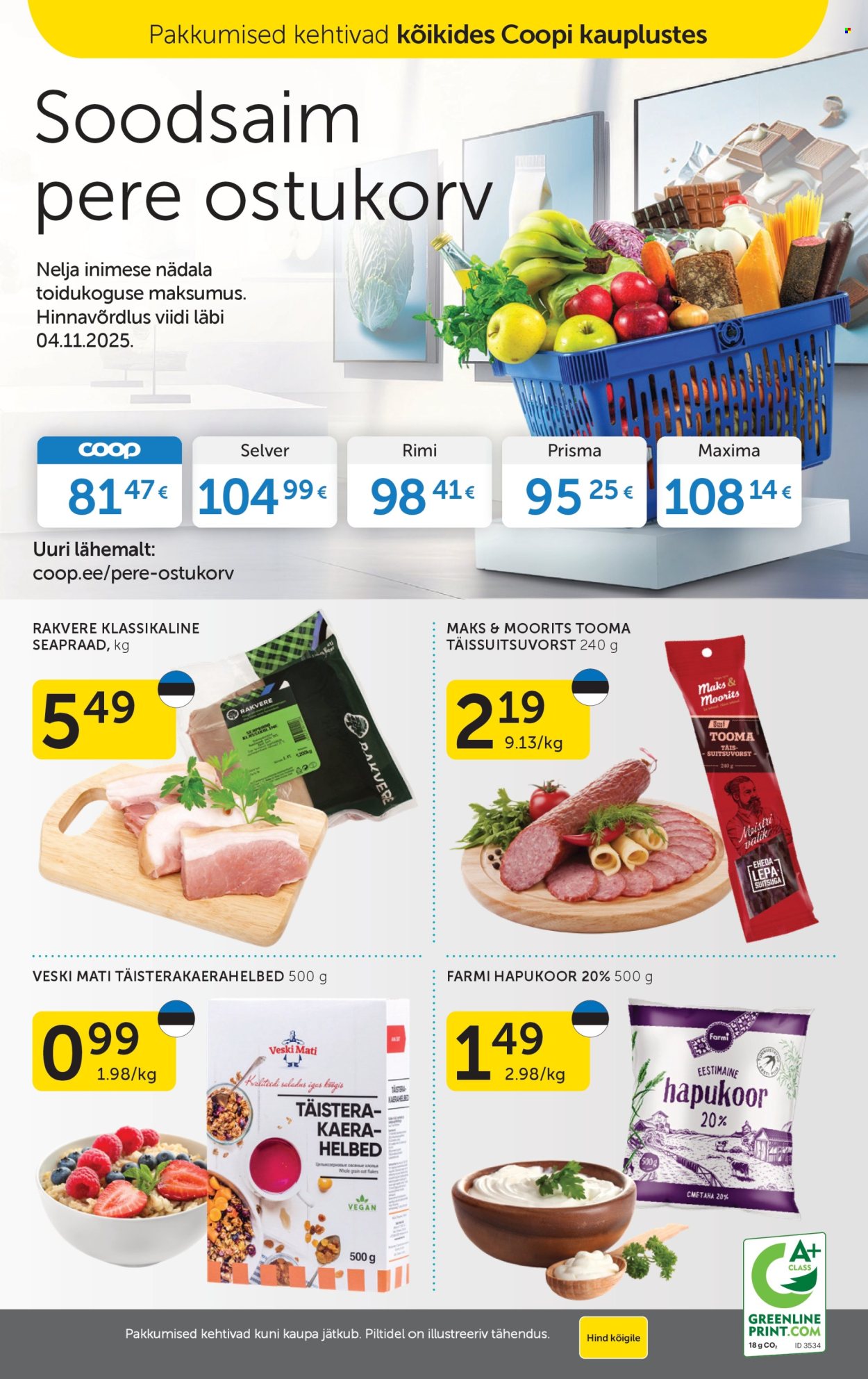 Coop kliendileht (18.11 - 24.11.2025)