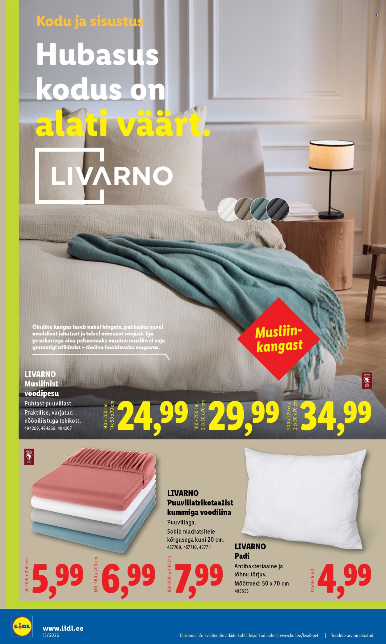 Lidl kliendileht - Tööstuskaupade pakkumised (23.03 - 29.03.2026)