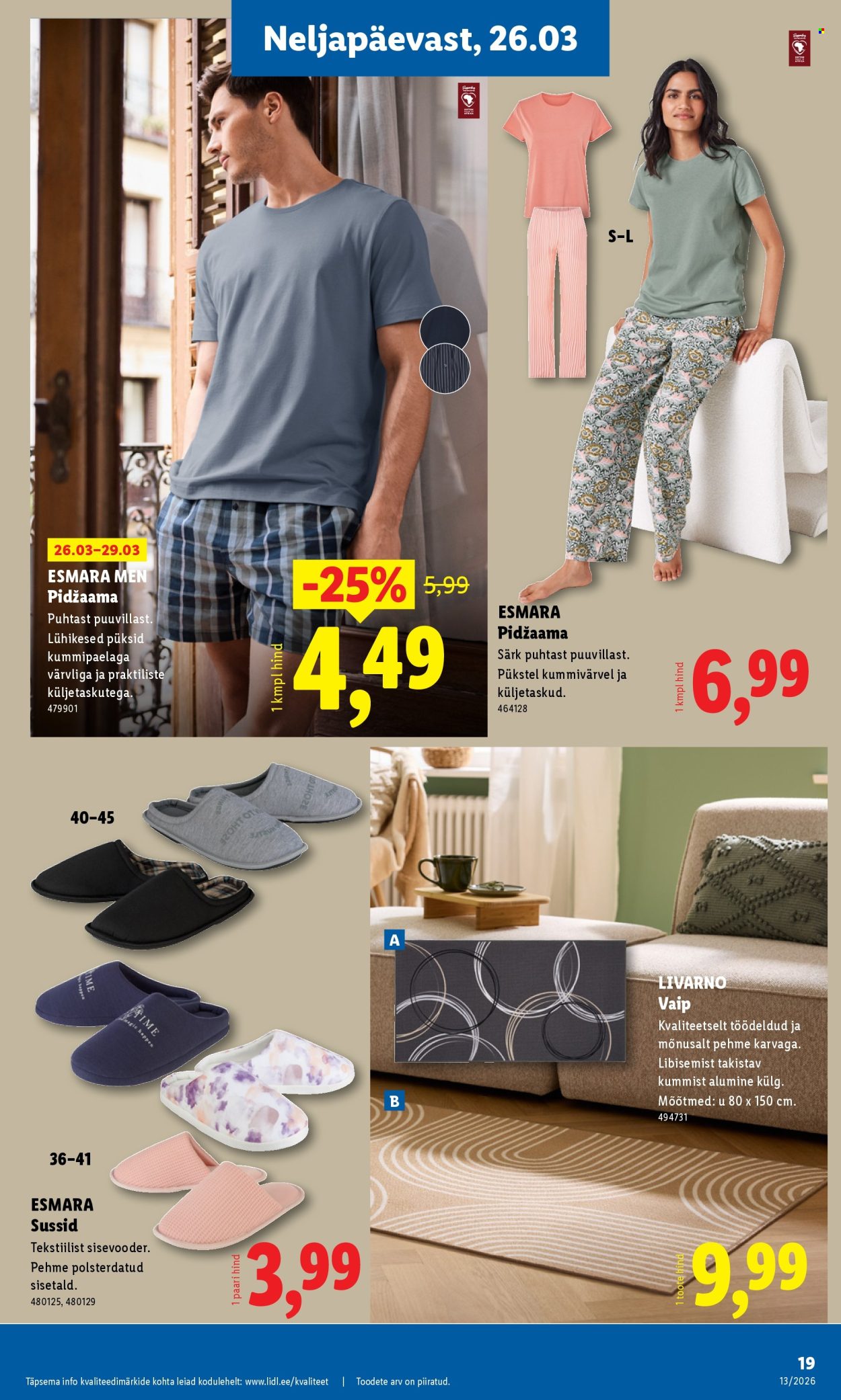 Lidl kliendileht - Tööstuskaupade pakkumised (23.03 - 29.03.2026)