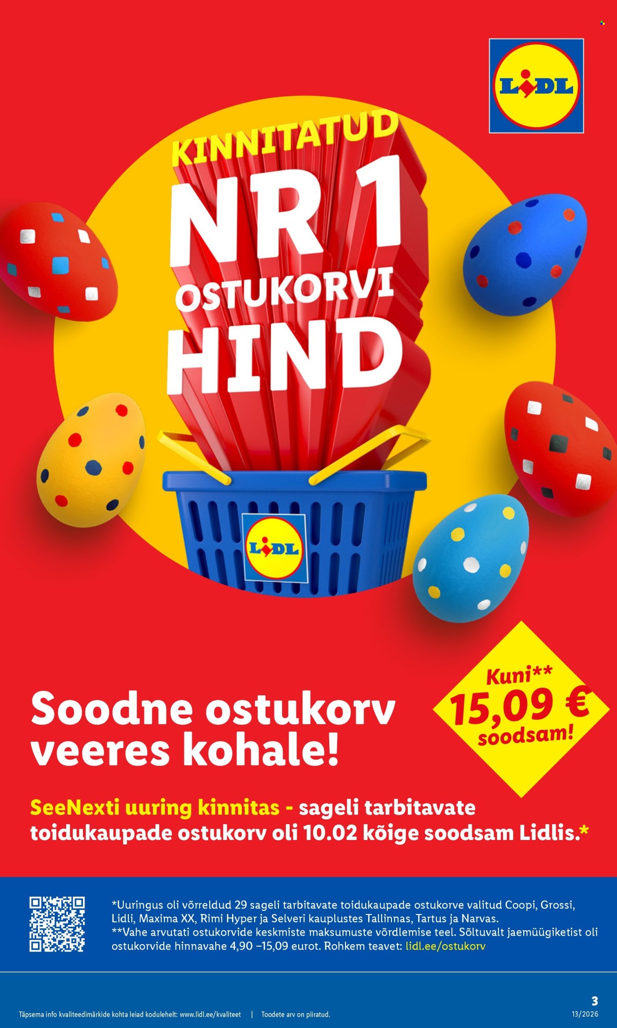 Lidl kliendileht - Tööstuskaupade pakkumised (23.03 - 29.03.2026)