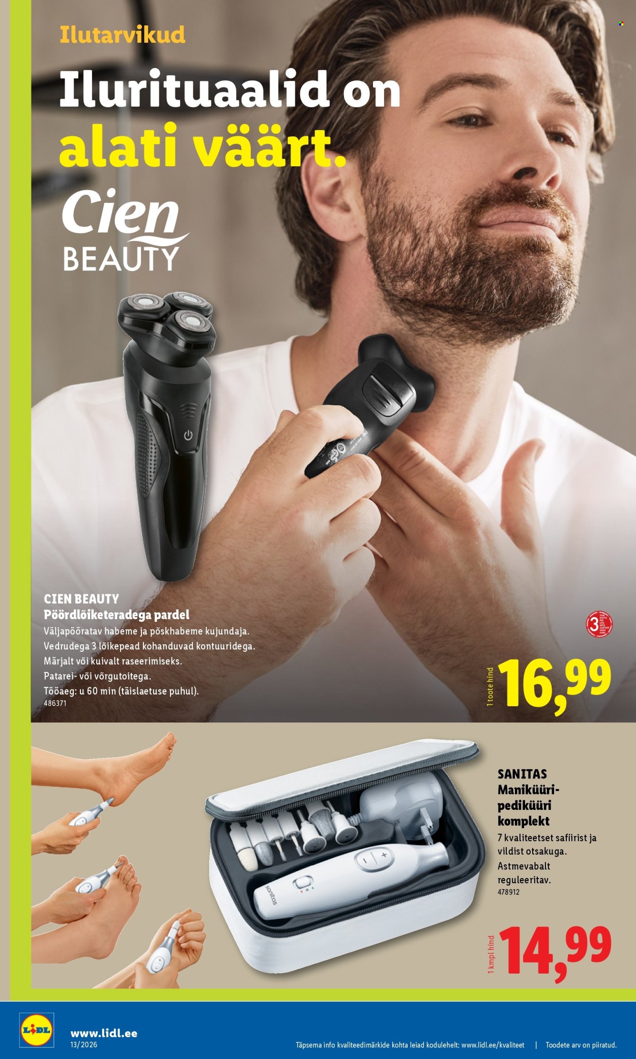 Lidl kliendileht - Tööstuskaupade pakkumised (23.03 - 29.03.2026)