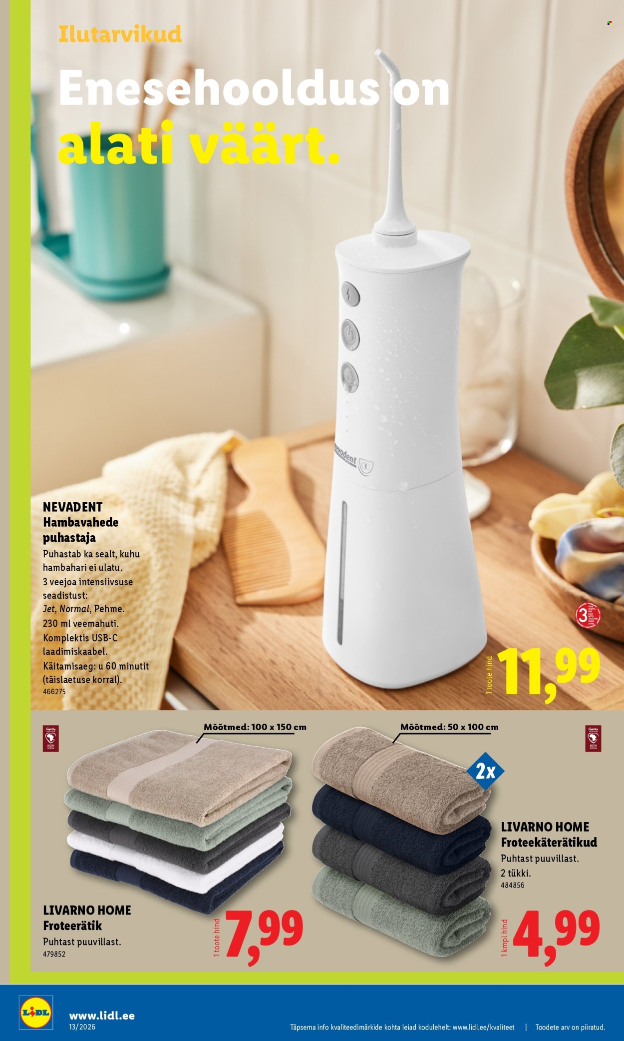 Lidl kliendileht - Tööstuskaupade pakkumised (23.03 - 29.03.2026)