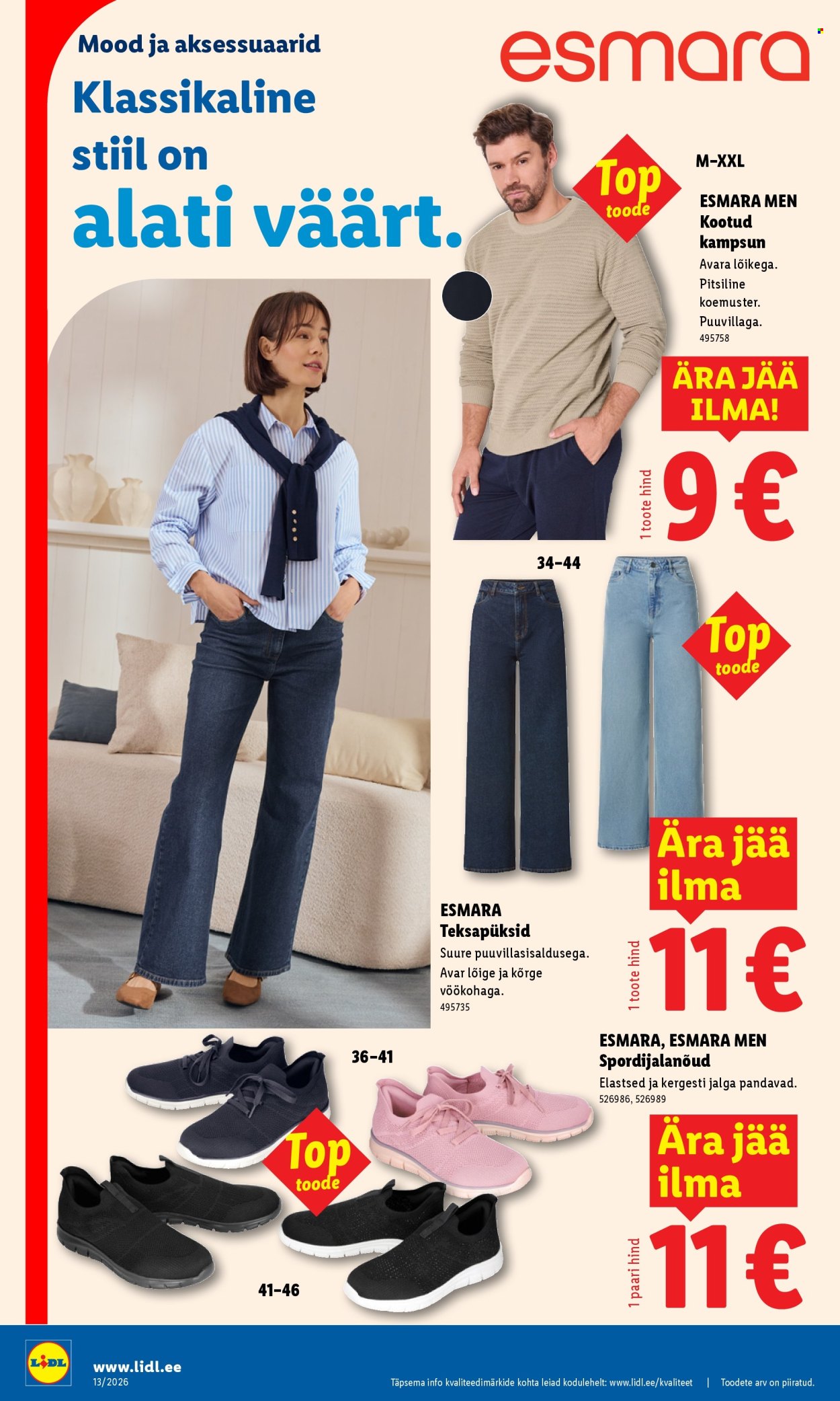 Lidl kliendileht - Tööstuskaupade pakkumised (23.03 - 29.03.2026)