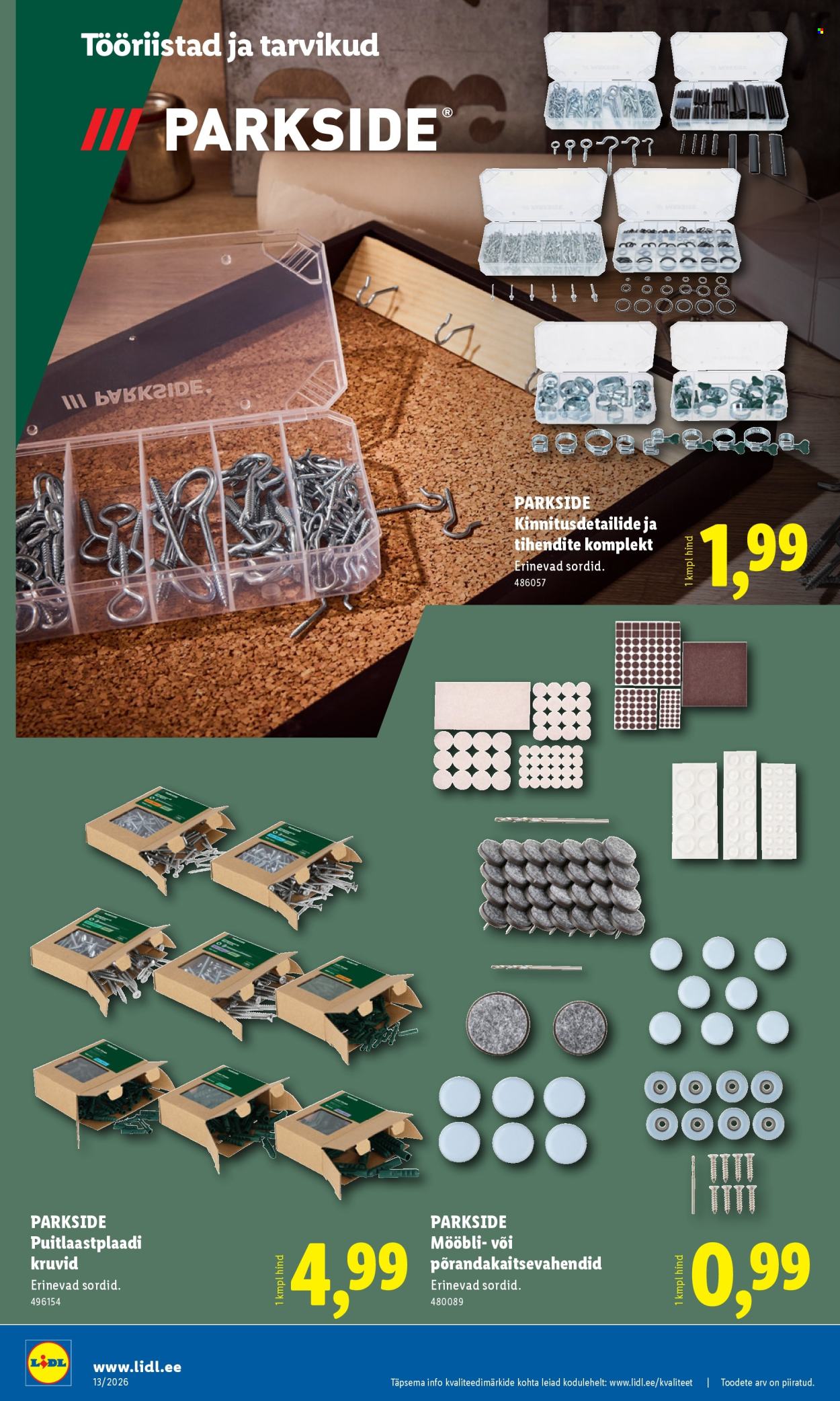 Lidl kliendileht - Tööstuskaupade pakkumised (23.03 - 29.03.2026)