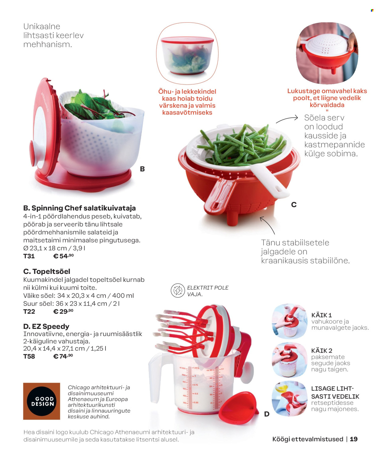 Tupperware kliendileht - KEVAD & SUVI 2024