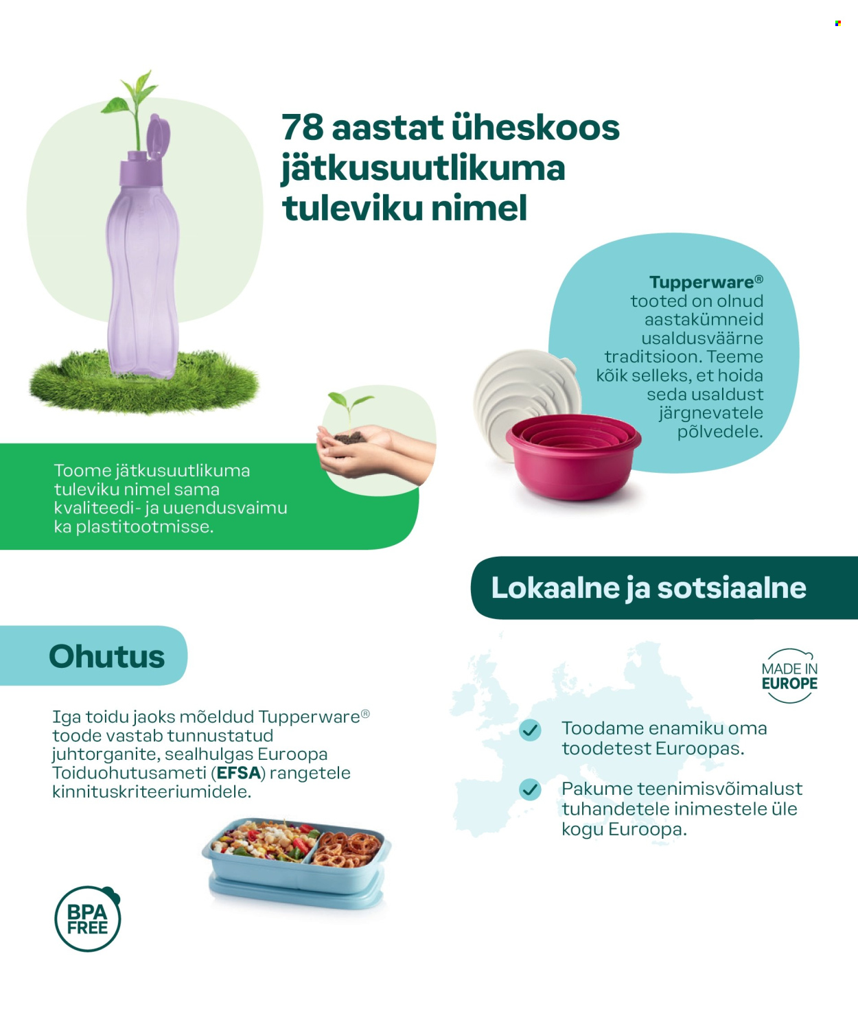 Tupperware kliendileht - KEVAD & SUVI 2024