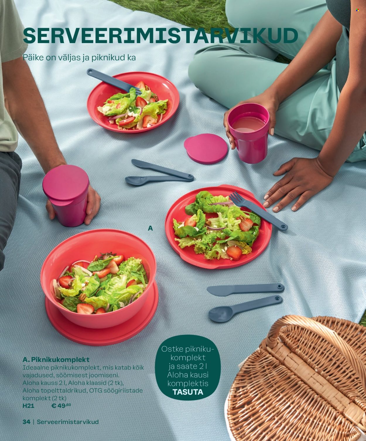 Tupperware kliendileht - KEVAD & SUVI 2024