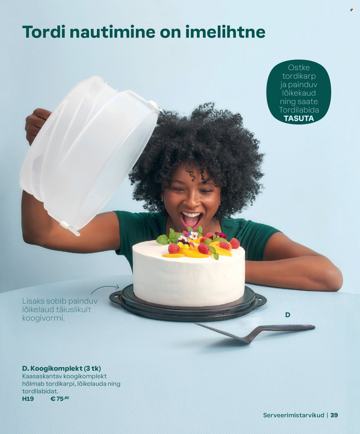 Tupperware kliendileht - KEVAD & SUVI 2024