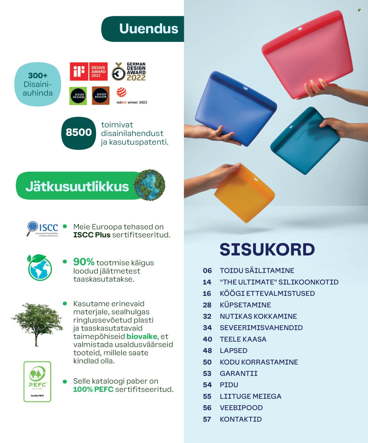Tupperware kliendileht - KEVAD & SUVI 2024